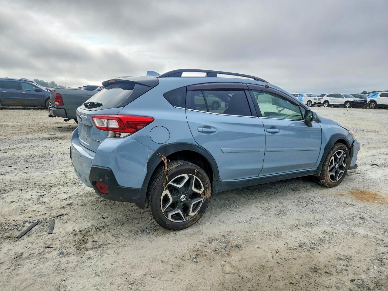 2018 Subaru Crosstrek Limited Gray vin: JF2GTAMC3J8246545