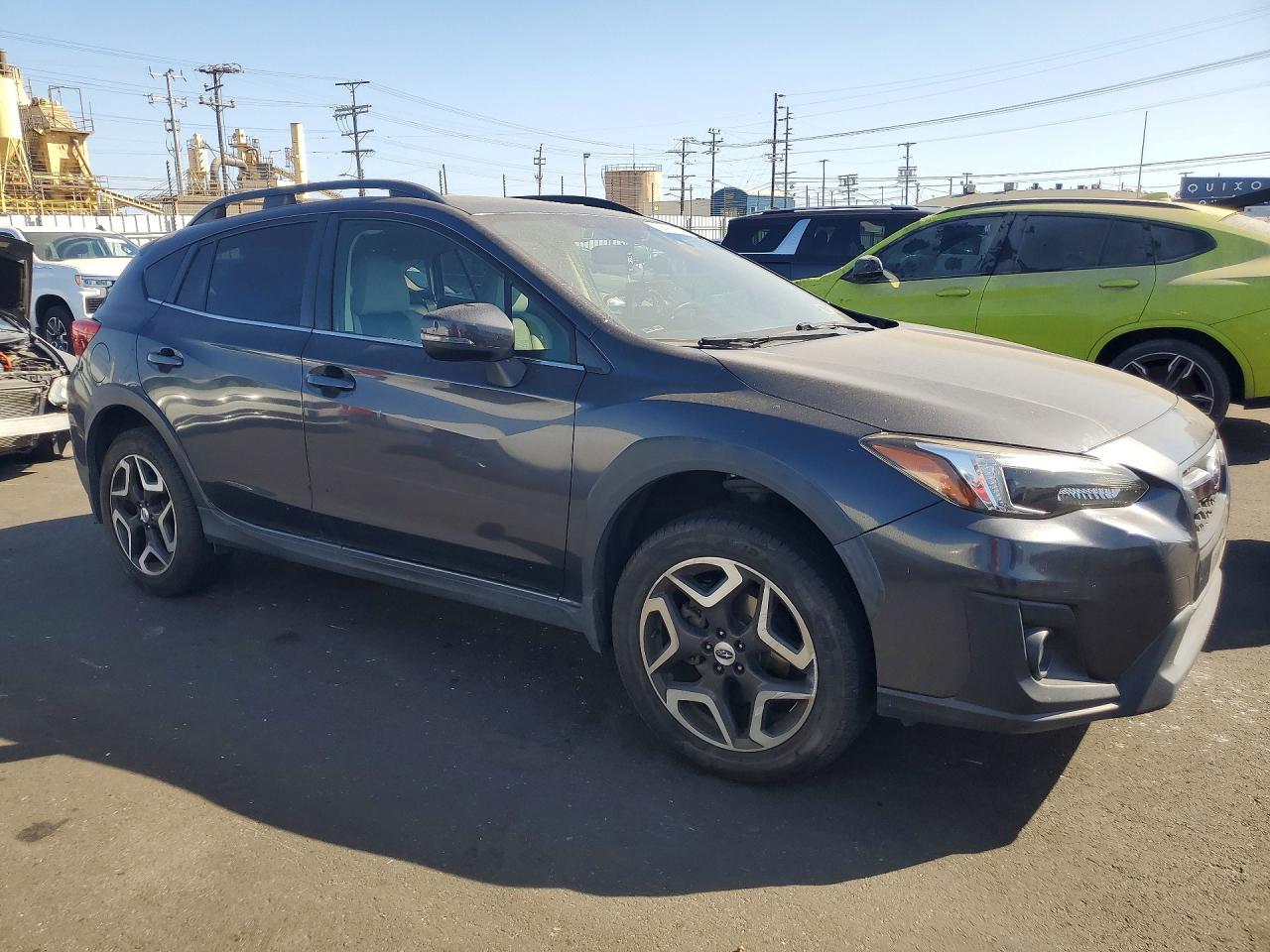 2018 Subaru Crosstrek Limited Charcoal vin: JF2GTAMC3JH205591
