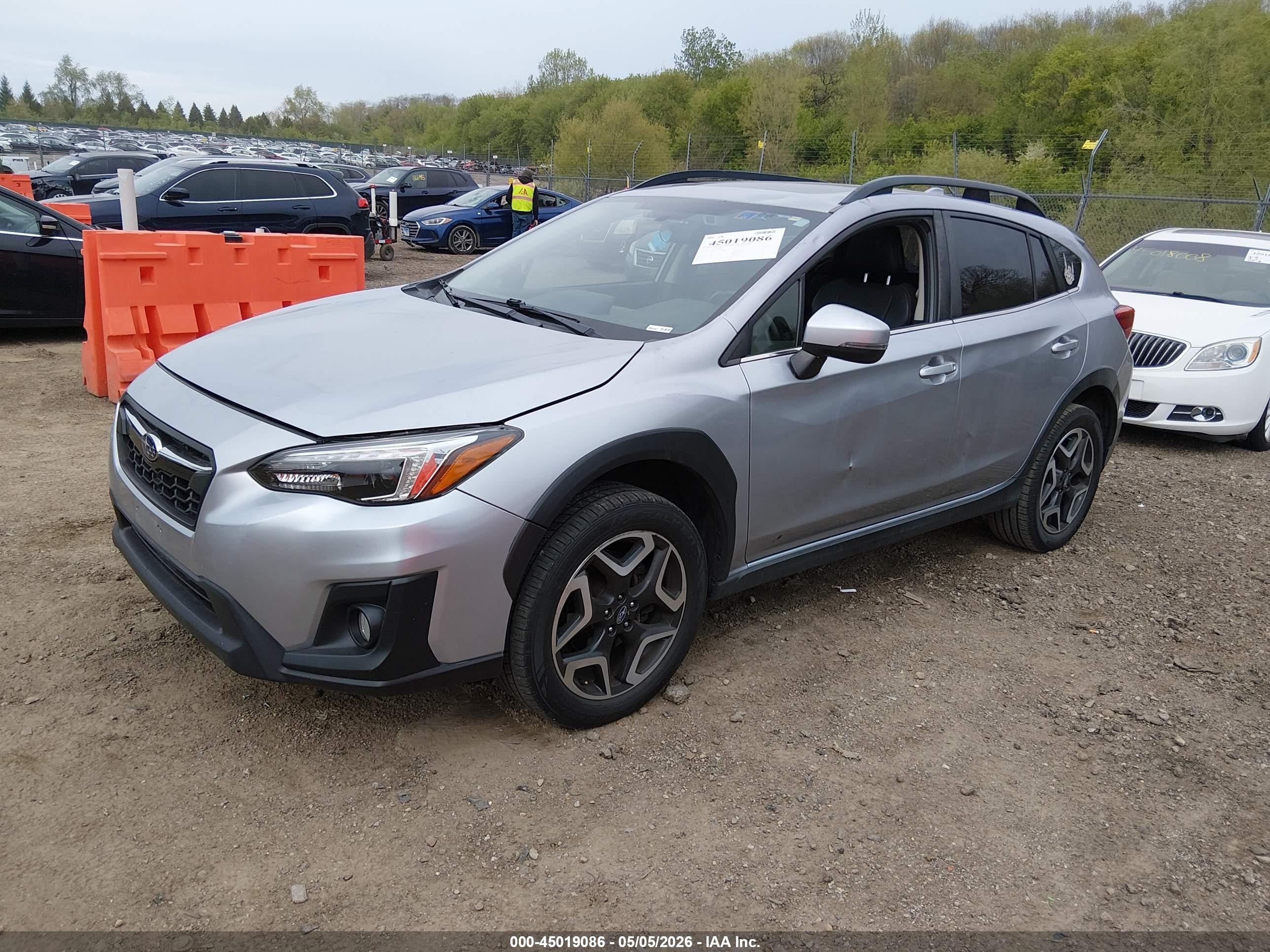 2019 Subaru Crosstrek 2.0i Limited Gray vin: JF2GTAMC3K8258857