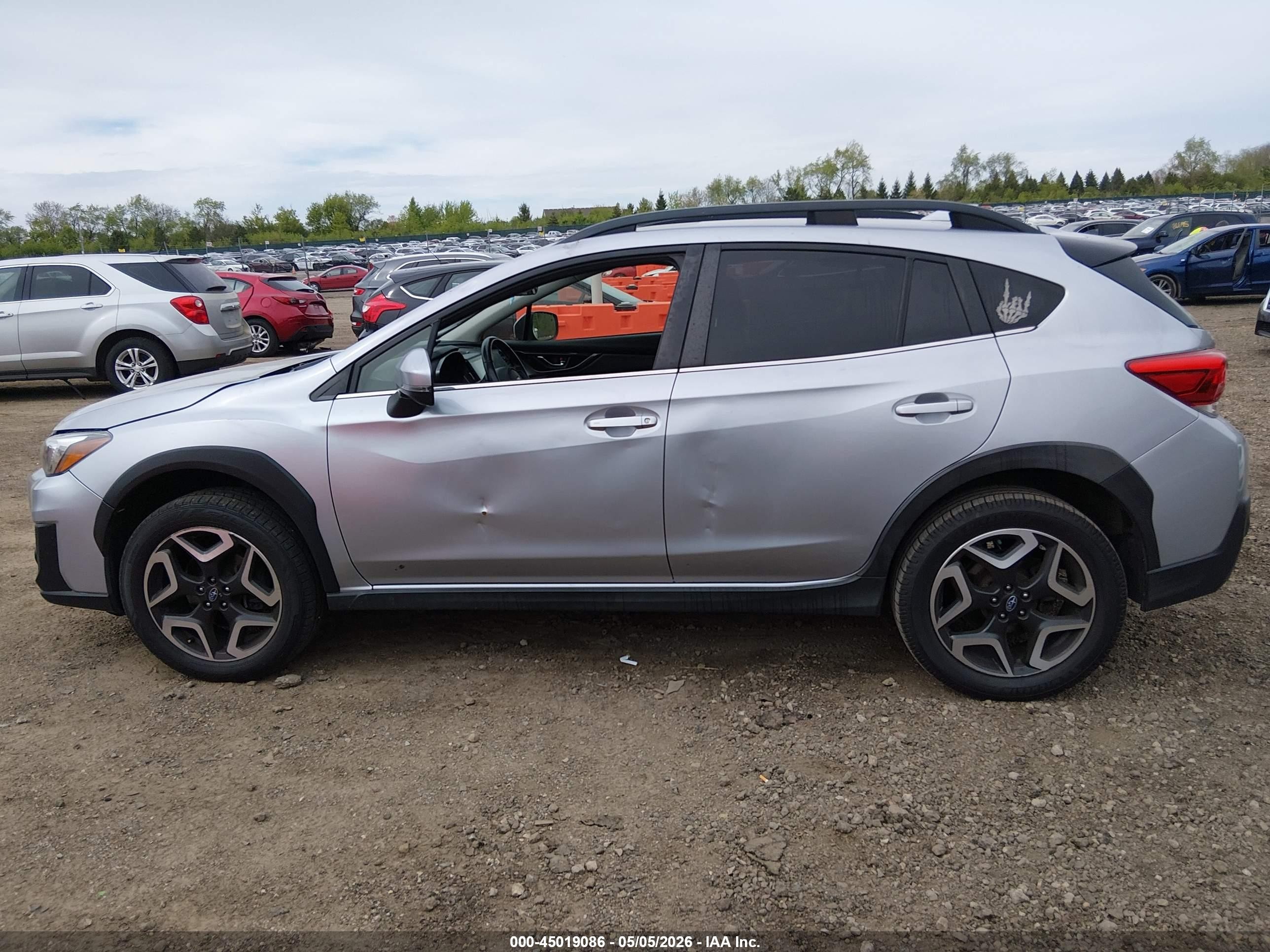 2019 Subaru Crosstrek 2.0i Limited Gray vin: JF2GTAMC3K8258857