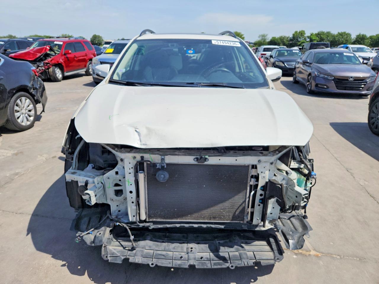 2019 Subaru Crosstrek Limited White vin: JF2GTAMC3K8269258