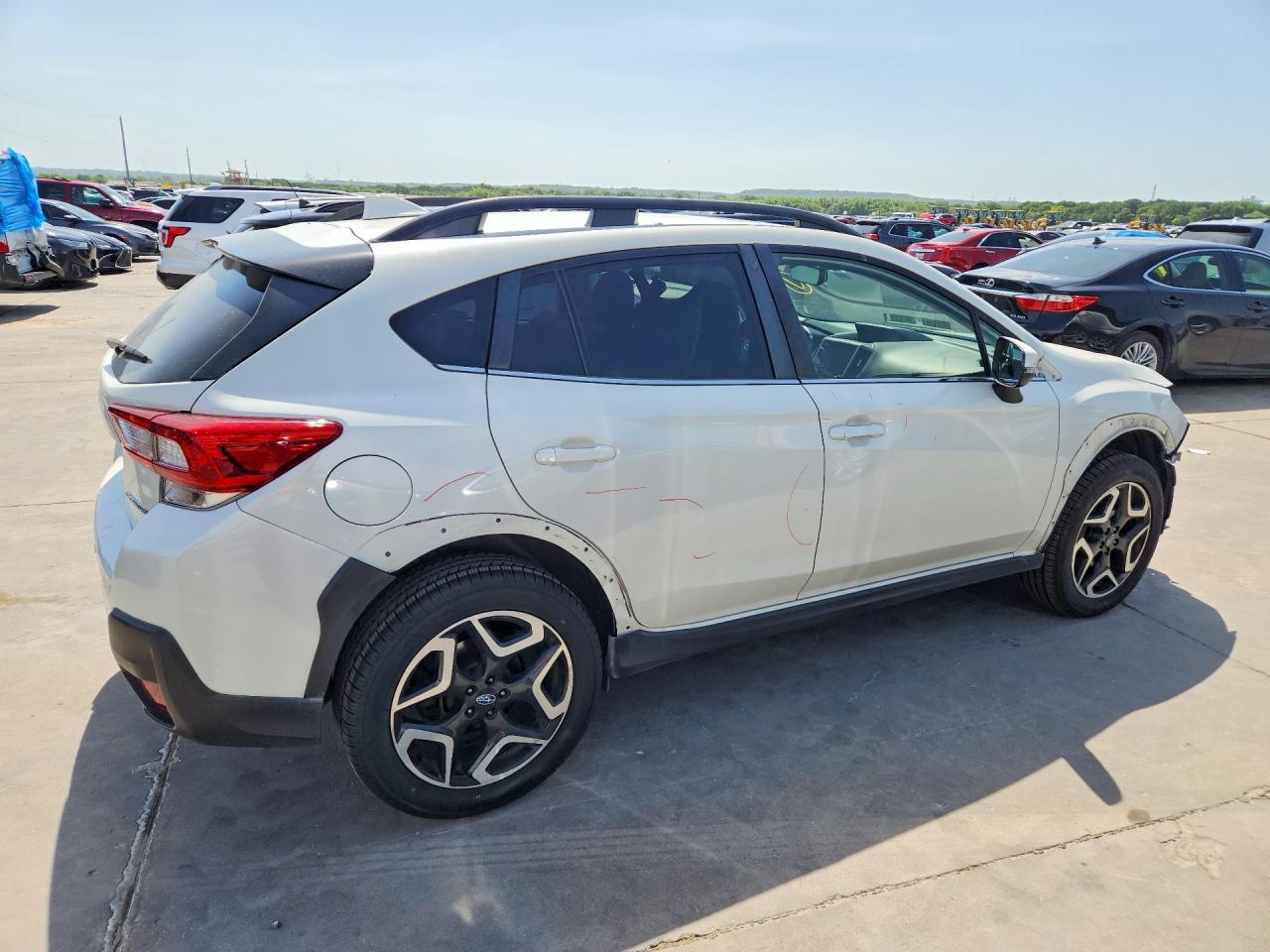 2019 Subaru Crosstrek Limited White vin: JF2GTAMC3K8269258
