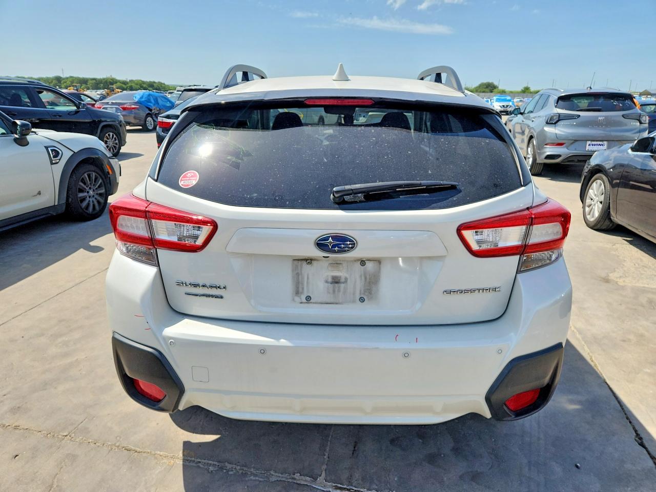 2019 Subaru Crosstrek Limited White vin: JF2GTAMC3K8269258