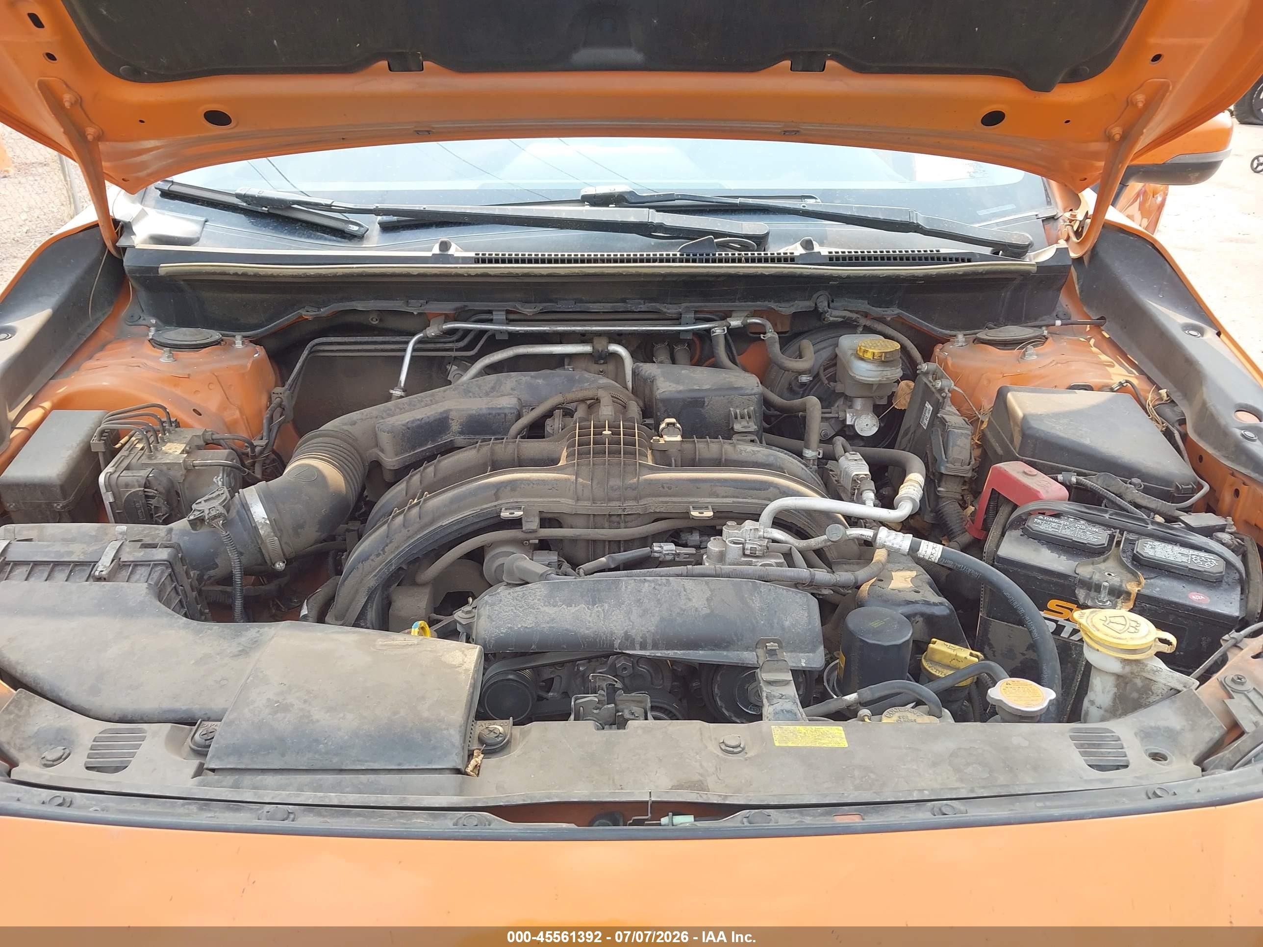 2018 Subaru Crosstrek 2.0i Limited Orange vin: JF2GTAMC4JH205695