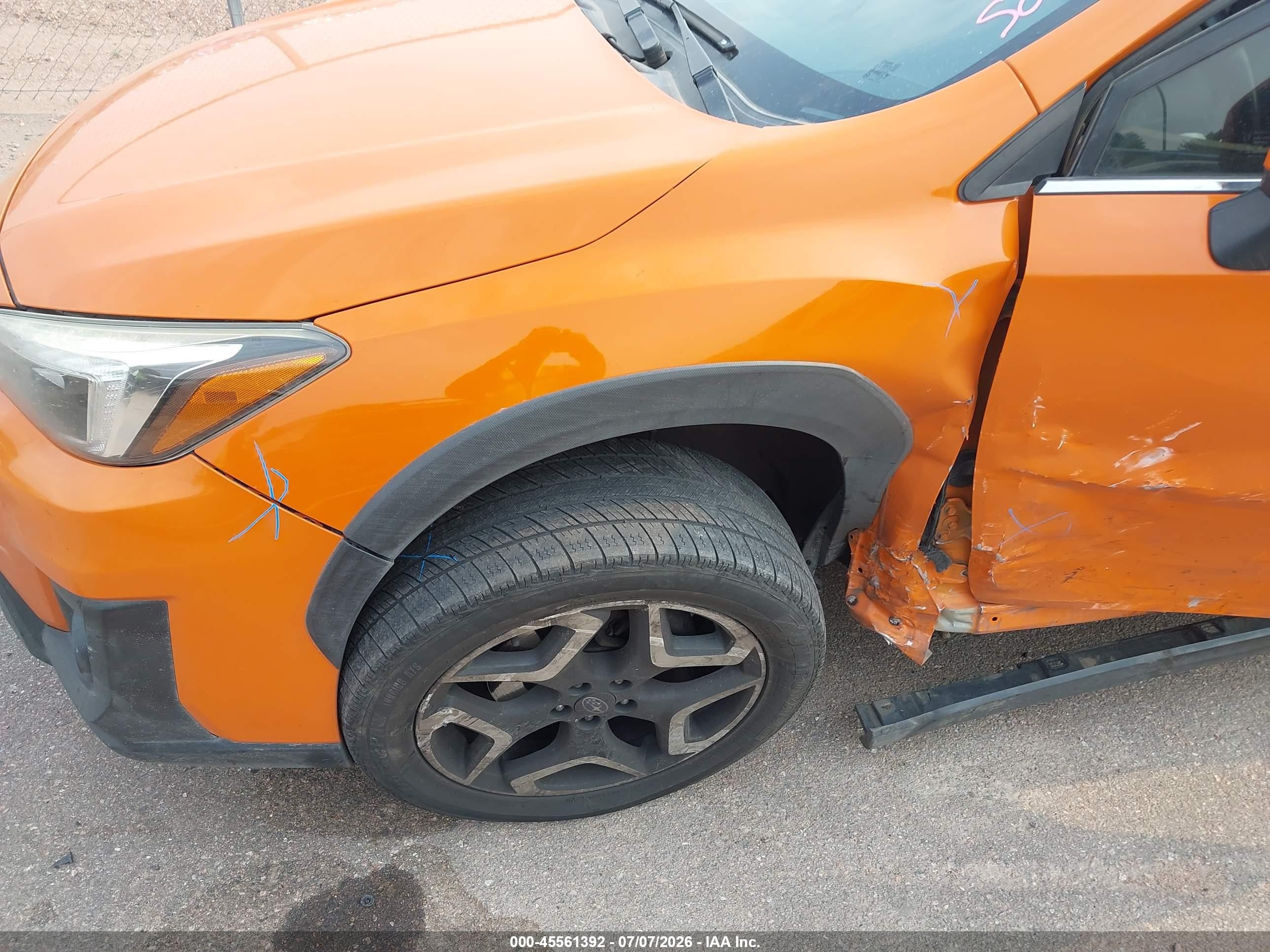 2018 Subaru Crosstrek 2.0i Limited Orange vin: JF2GTAMC4JH205695