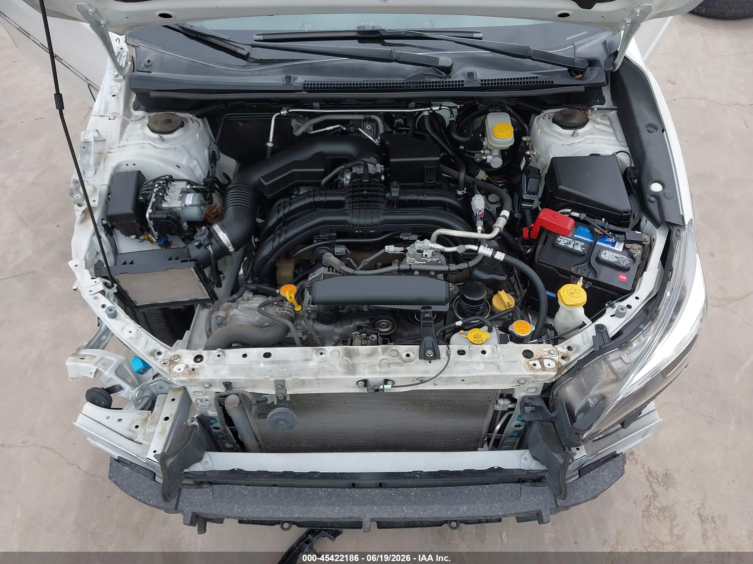 2018 Subaru Crosstrek 2.0i Limited White vin: JF2GTAMC4JH342488