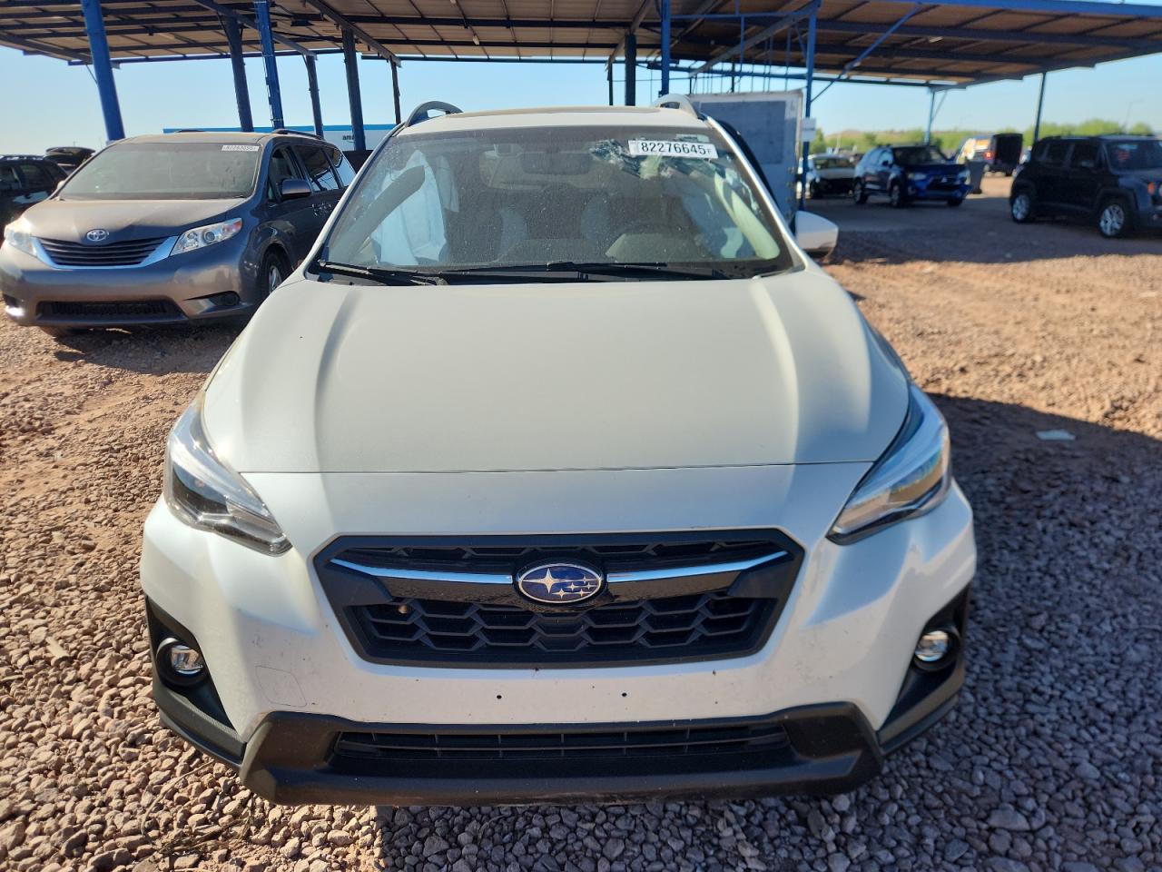 2020 Subaru Crosstrek Limited White vin: JF2GTAMC4L8234407