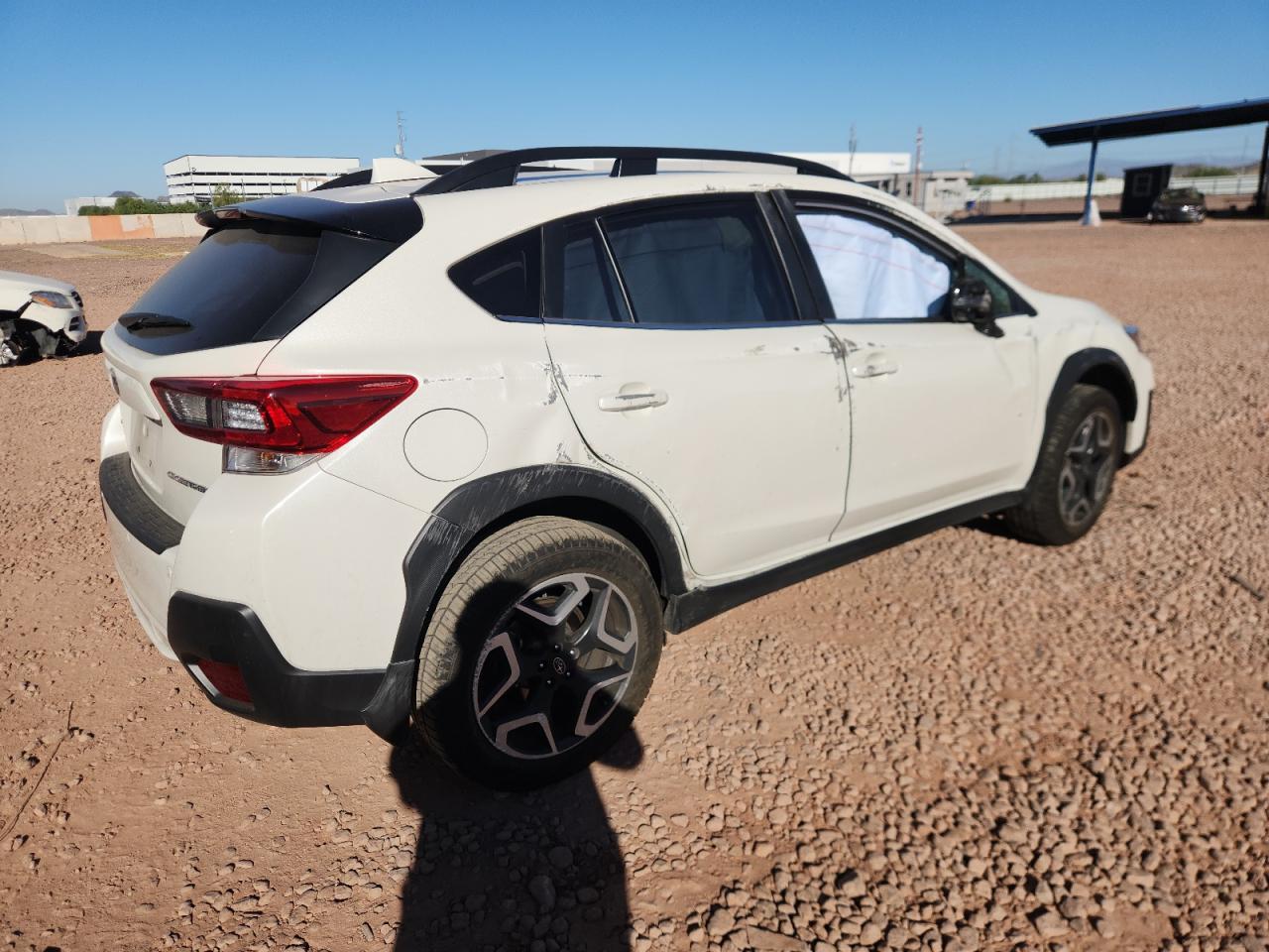 2020 Subaru Crosstrek Limited White vin: JF2GTAMC4L8234407