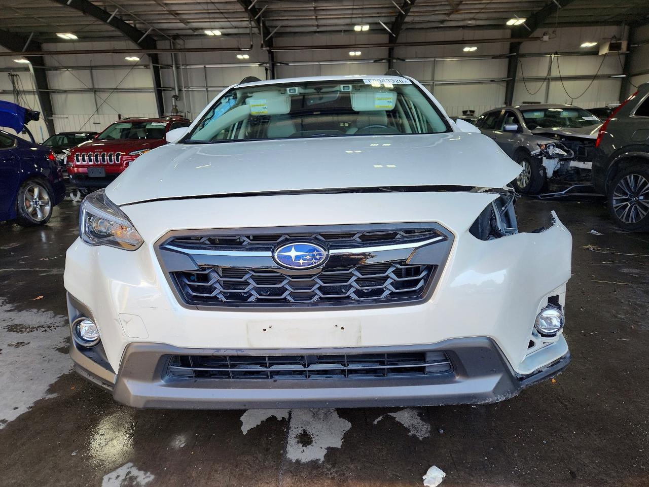 2020 Subaru Crosstrek Limited White vin: JF2GTAMC4L8235380