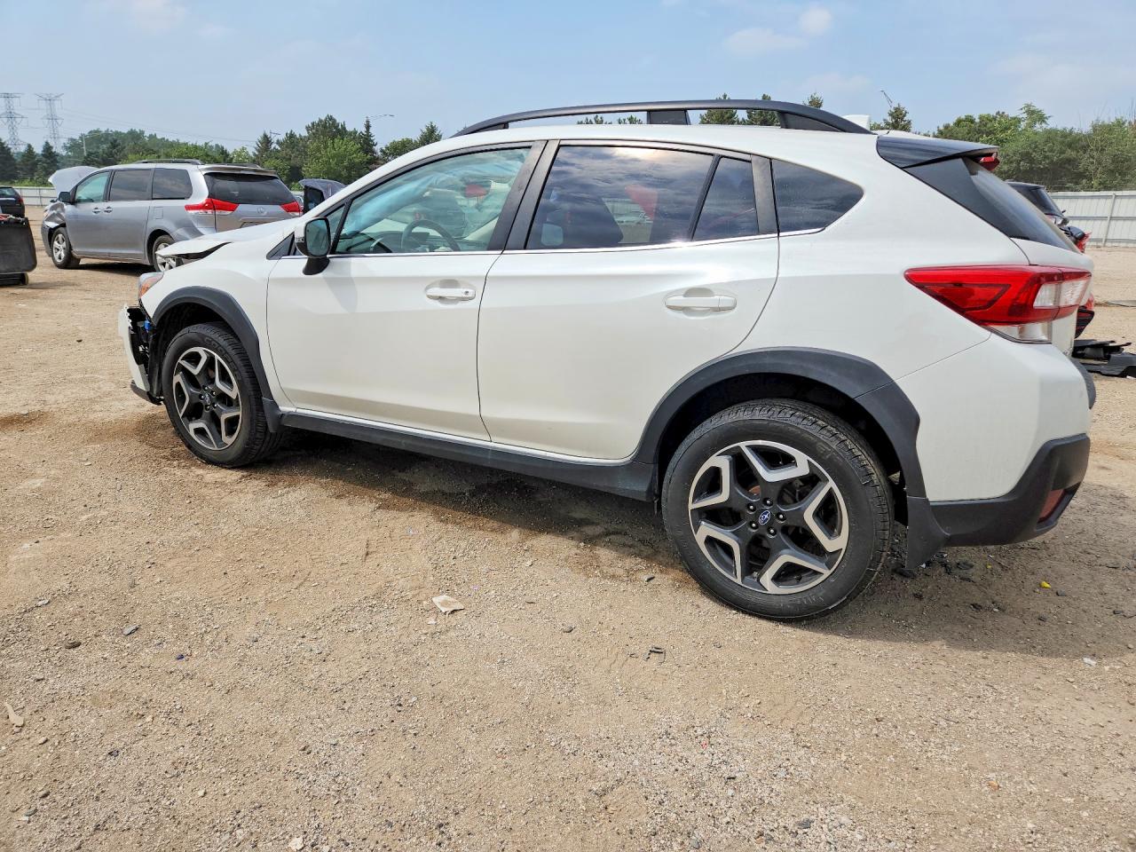 2019 Subaru Crosstrek Limited White vin: JF2GTAMC7K8264189
