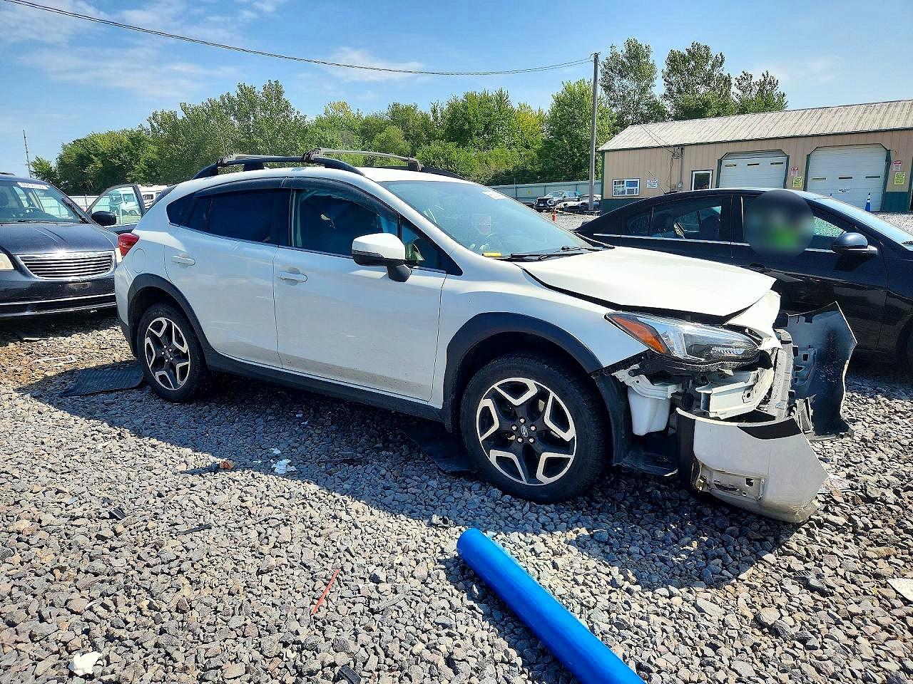 2019 Subaru Crosstrek Limited Белый vin: JF2GTAMC9K8244574