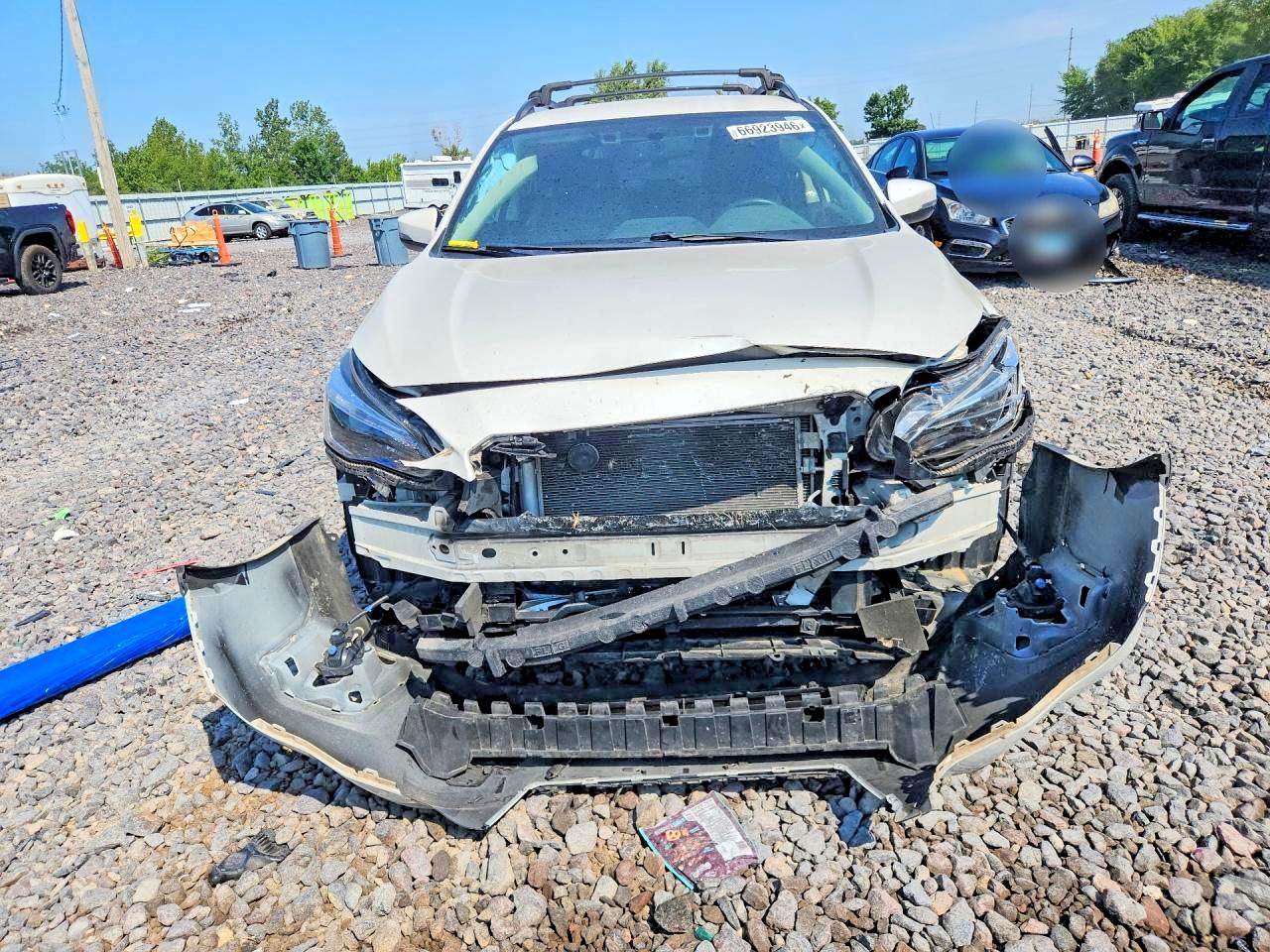 2019 Subaru Crosstrek Limited Белый vin: JF2GTAMC9K8244574