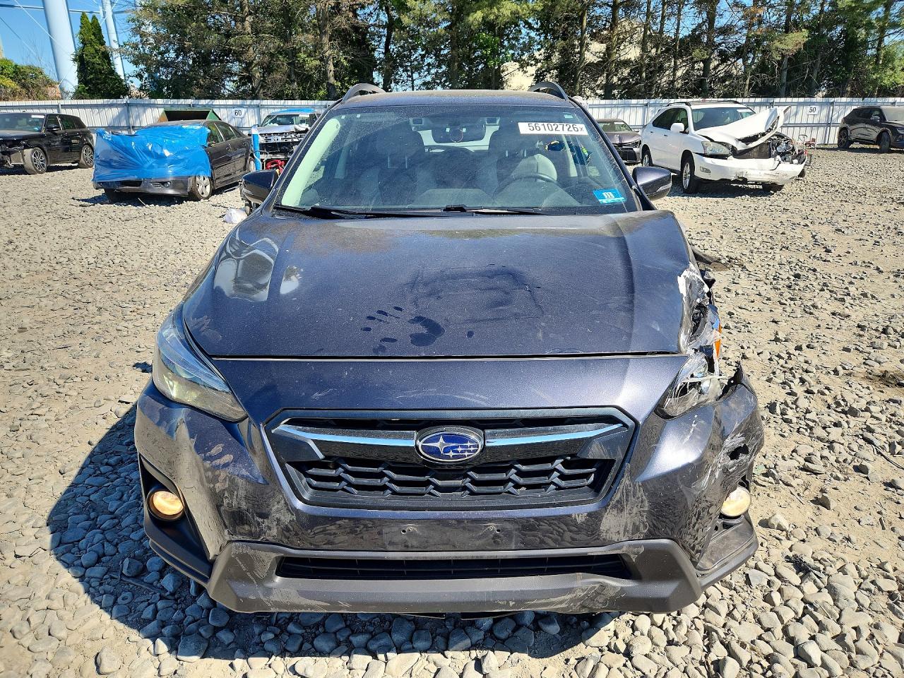 2019 Subaru Crosstrek Limited Серый vin: JF2GTAMC9K8245854