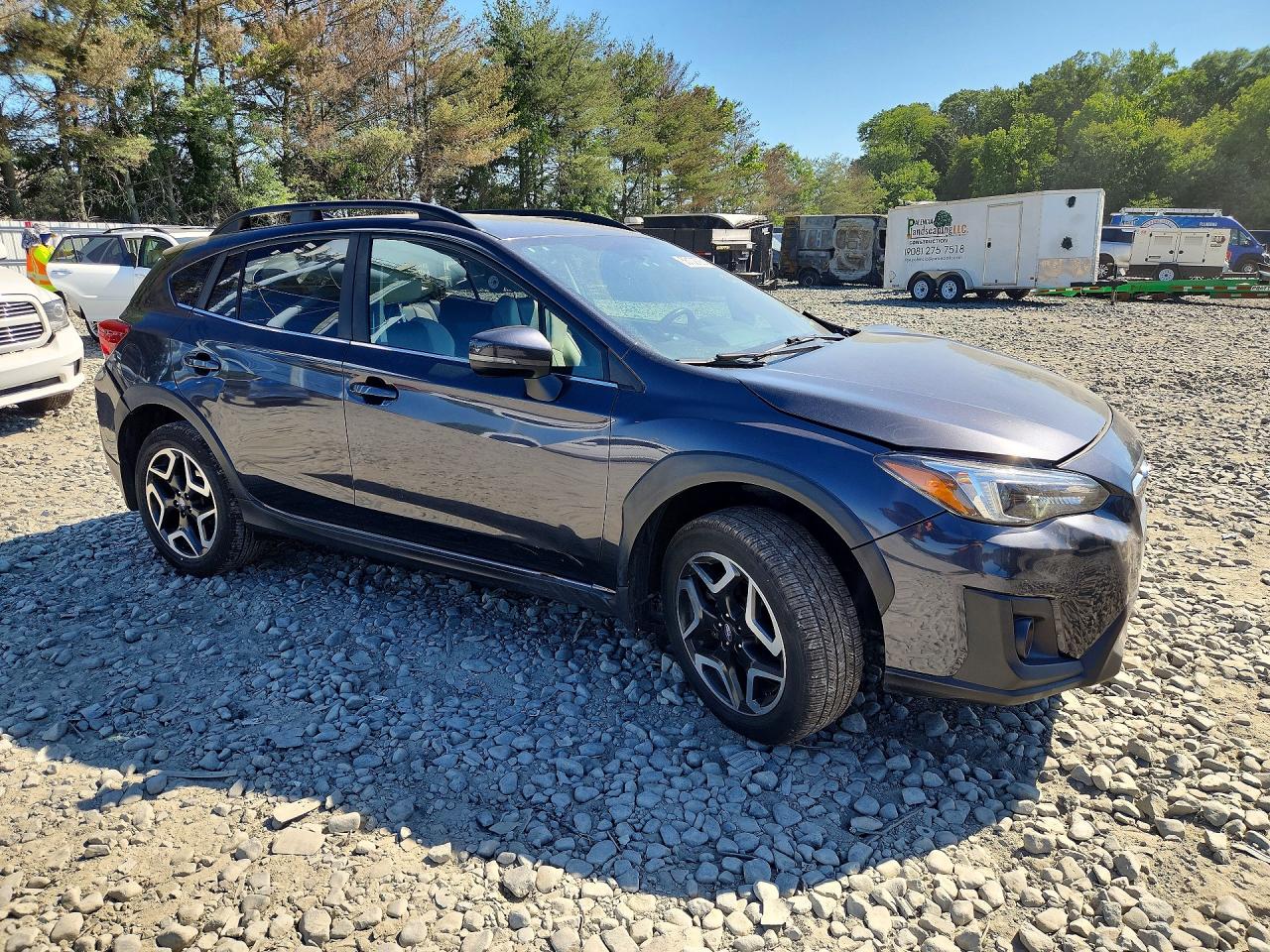 2019 Subaru Crosstrek Limited Серый vin: JF2GTAMC9K8245854