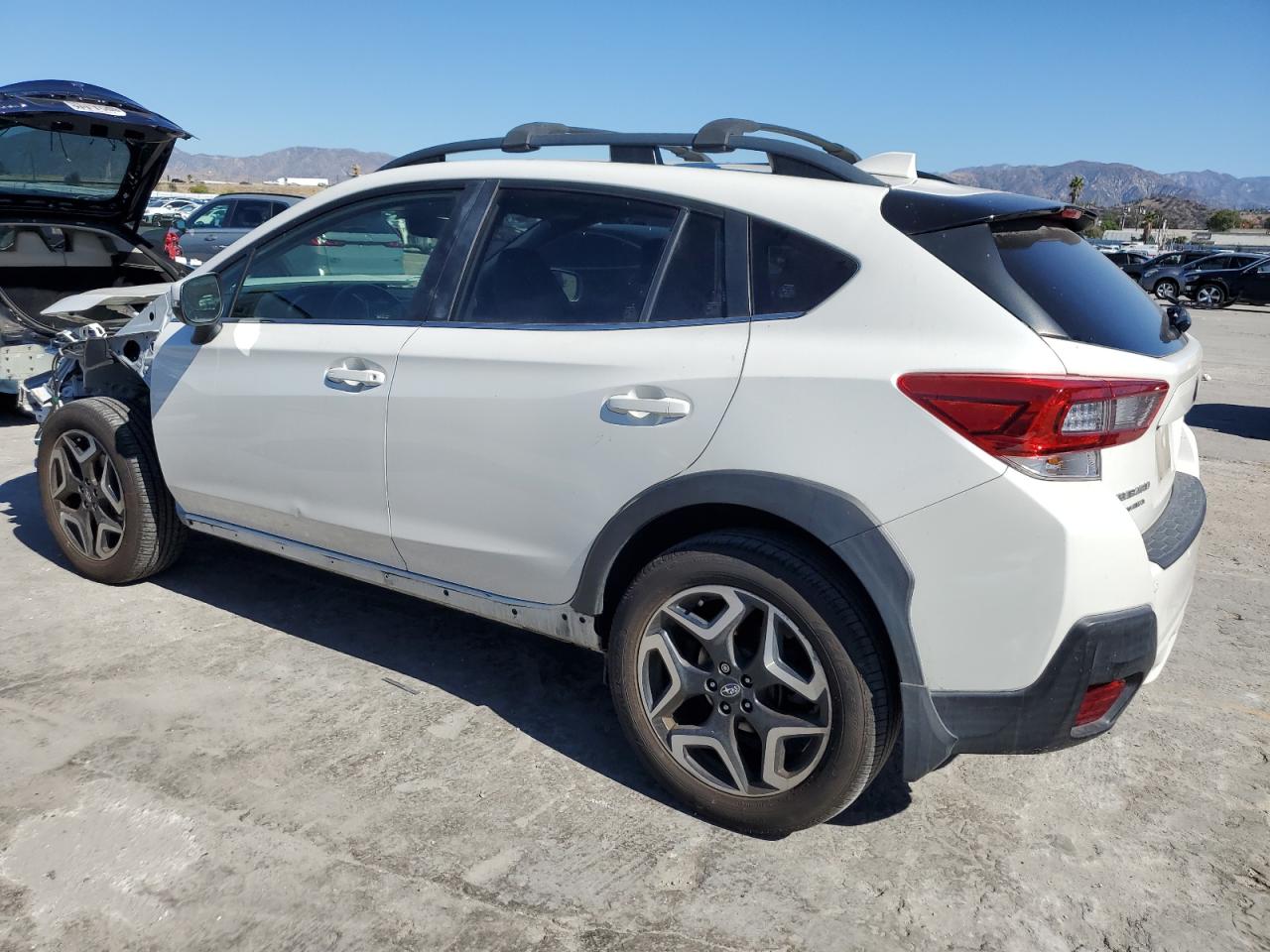 2020 Subaru Crosstrek Limited White vin: JF2GTANC0LH260954