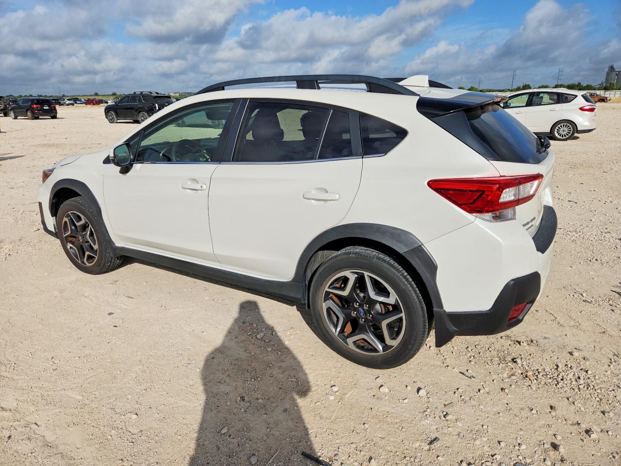 2019 Subaru Crosstrek Limited White vin: JF2GTANC3K8251230