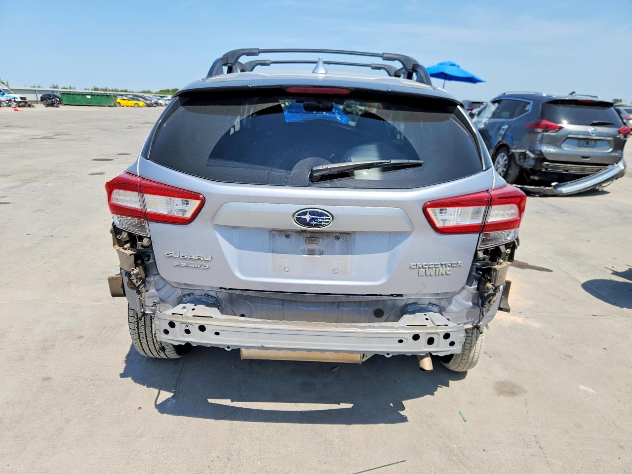 2019 Subaru Crosstrek Limited Silver vin: JF2GTANCXK8363863