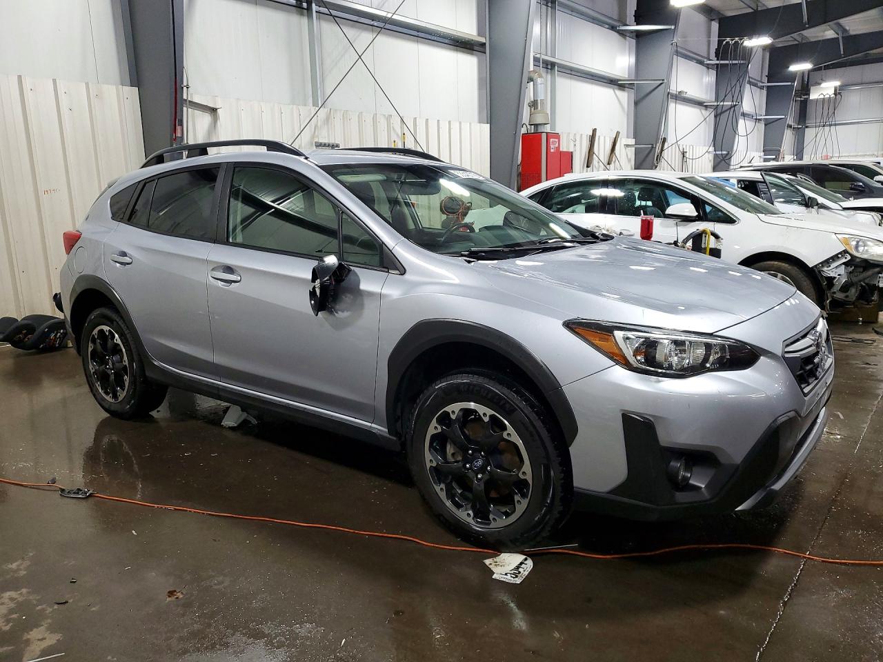 2021 Subaru Crosstrek Premium Silver vin: JF2GTAPC0M8251654