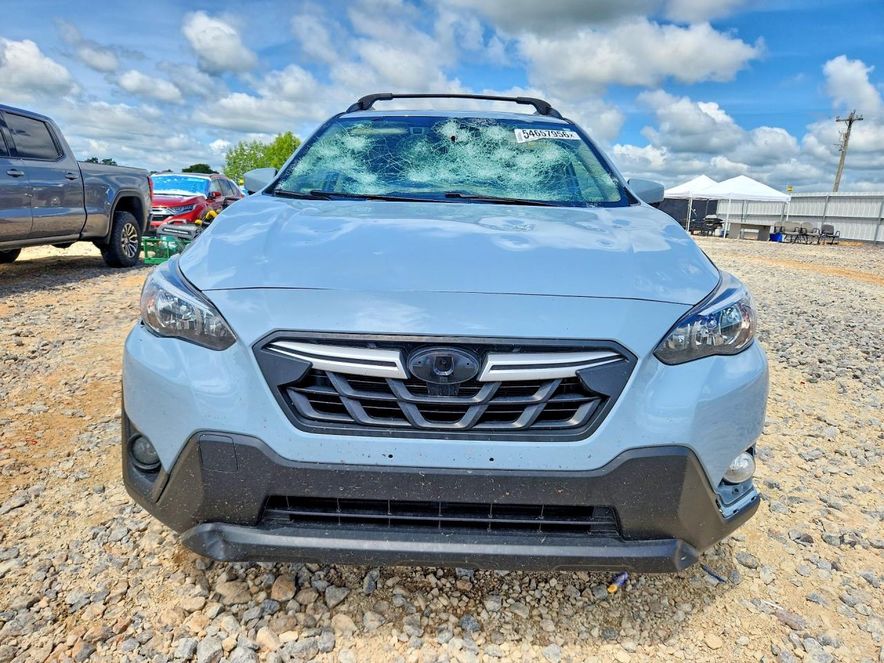 2022 Subaru Crosstrek Premium Blue vin: JF2GTAPC0NH270416