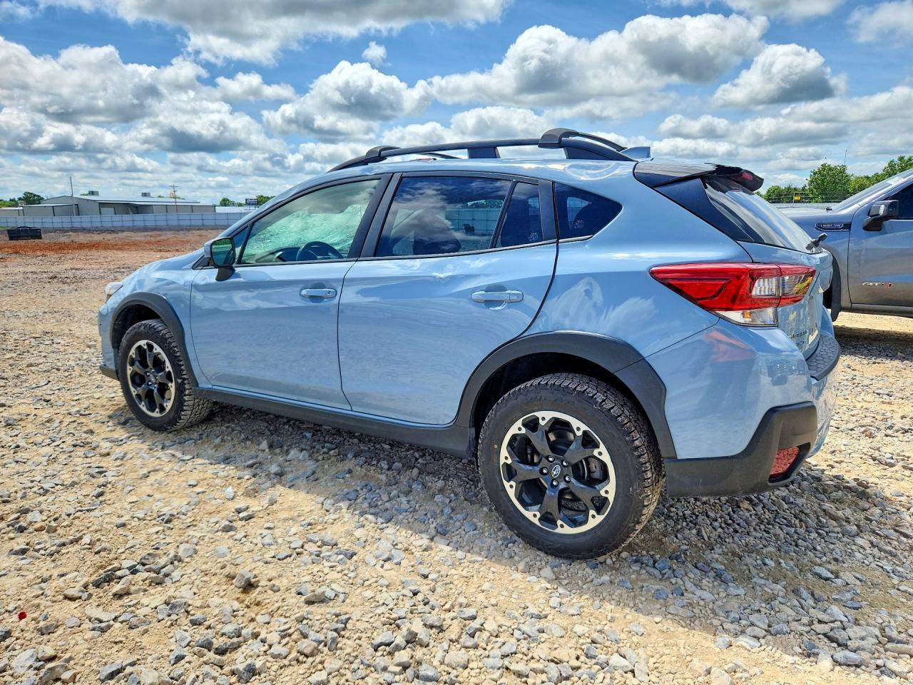 2022 Subaru Crosstrek Premium Blue vin: JF2GTAPC0NH270416