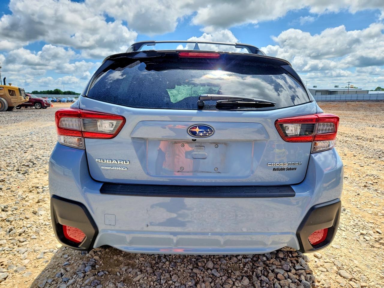 2022 Subaru Crosstrek Premium Blue vin: JF2GTAPC0NH270416