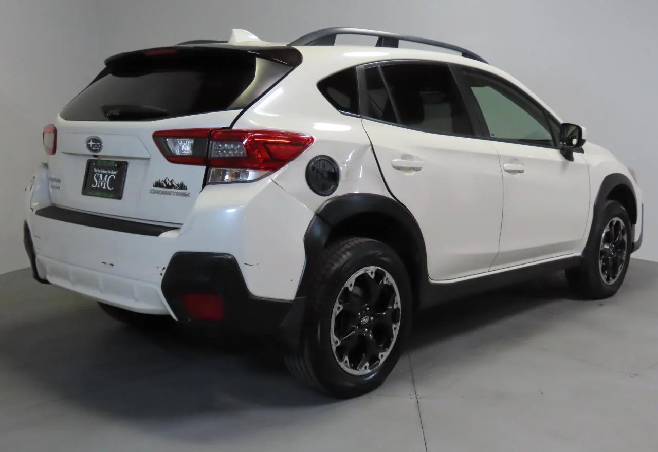 2021 Subaru Crosstrek Premium White vin: JF2GTAPC1M8223474
