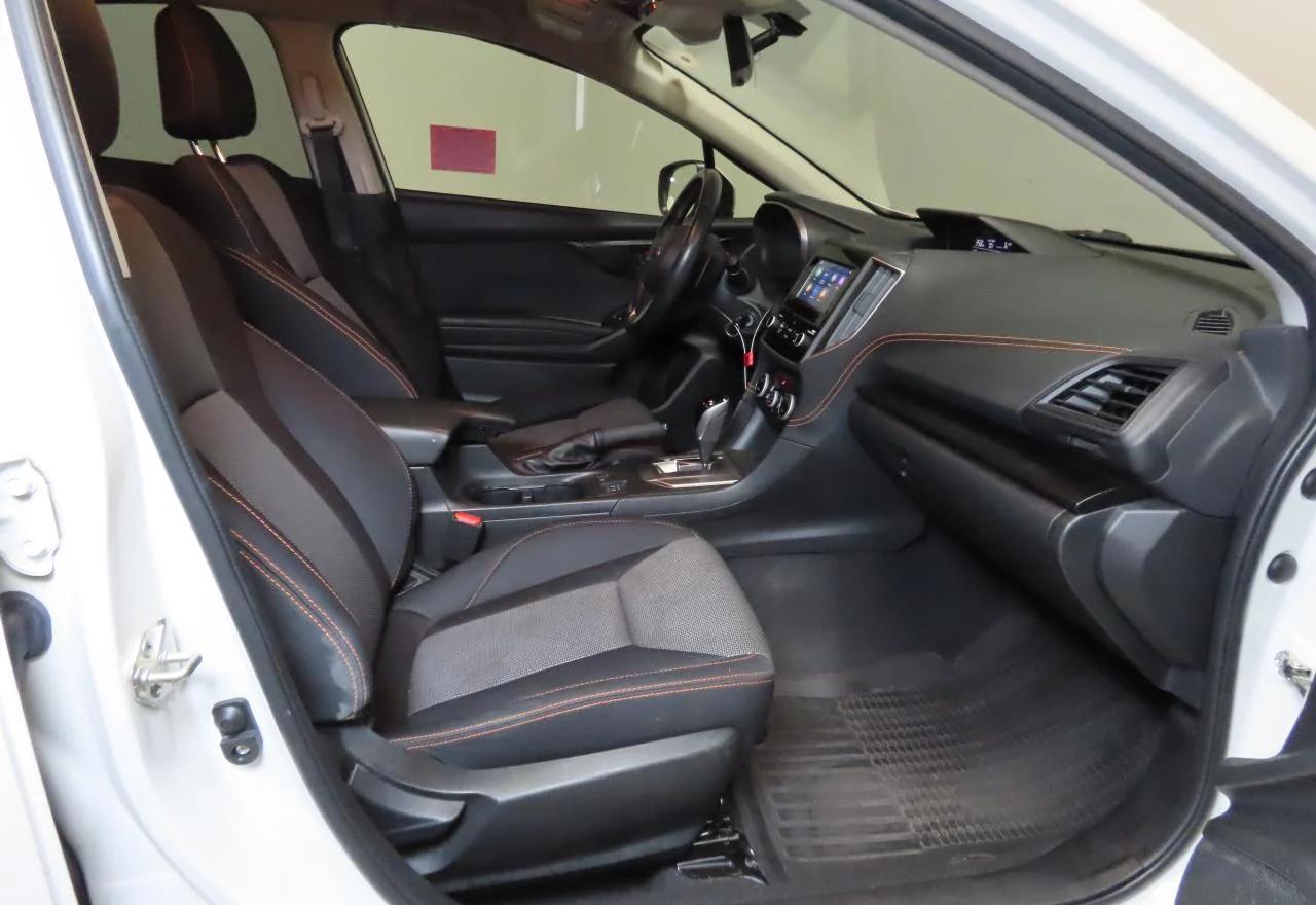 2021 Subaru Crosstrek Premium White vin: JF2GTAPC1M8223474