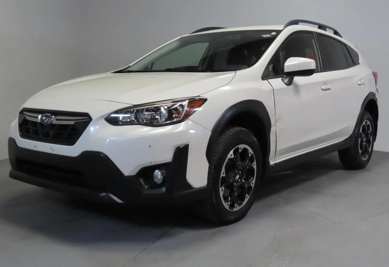 2021 Subaru Crosstrek Premium White vin: JF2GTAPC1M8223474