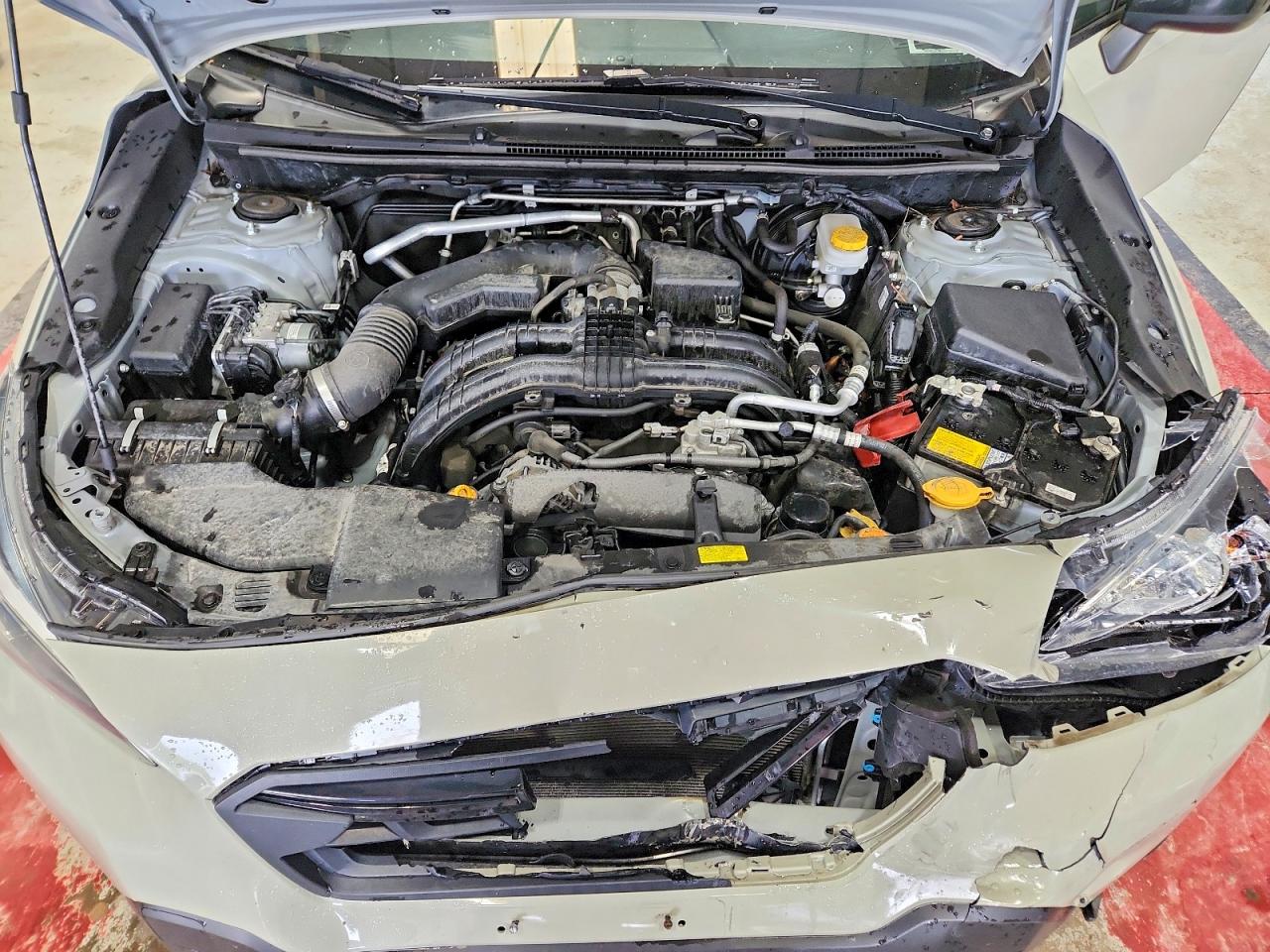 2023 Subaru Crosstrek Premium Beige vin: JF2GTAPC2P8250672