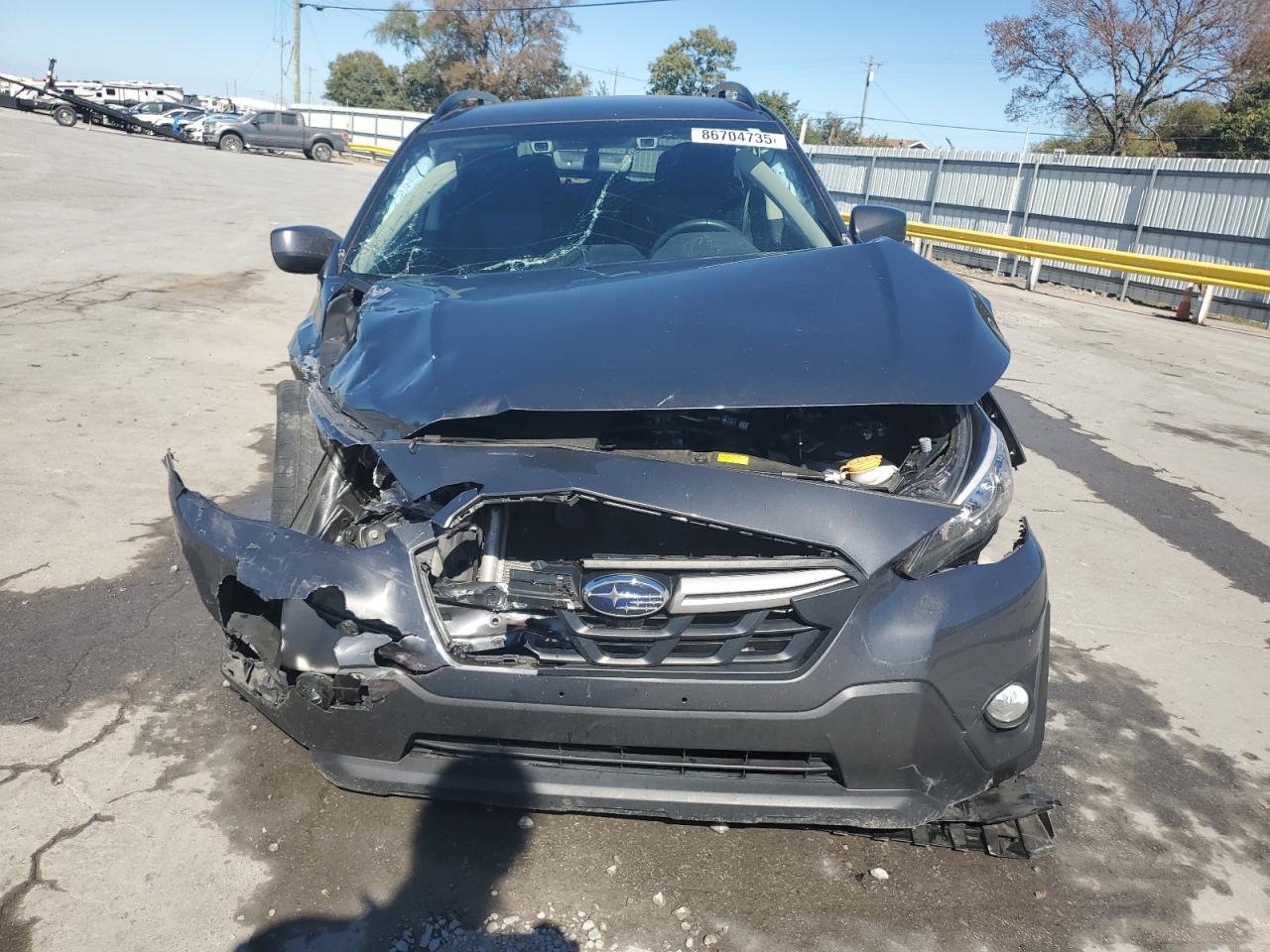 2021 Subaru Crosstrek Premium Gray vin: JF2GTAPC5M8364483