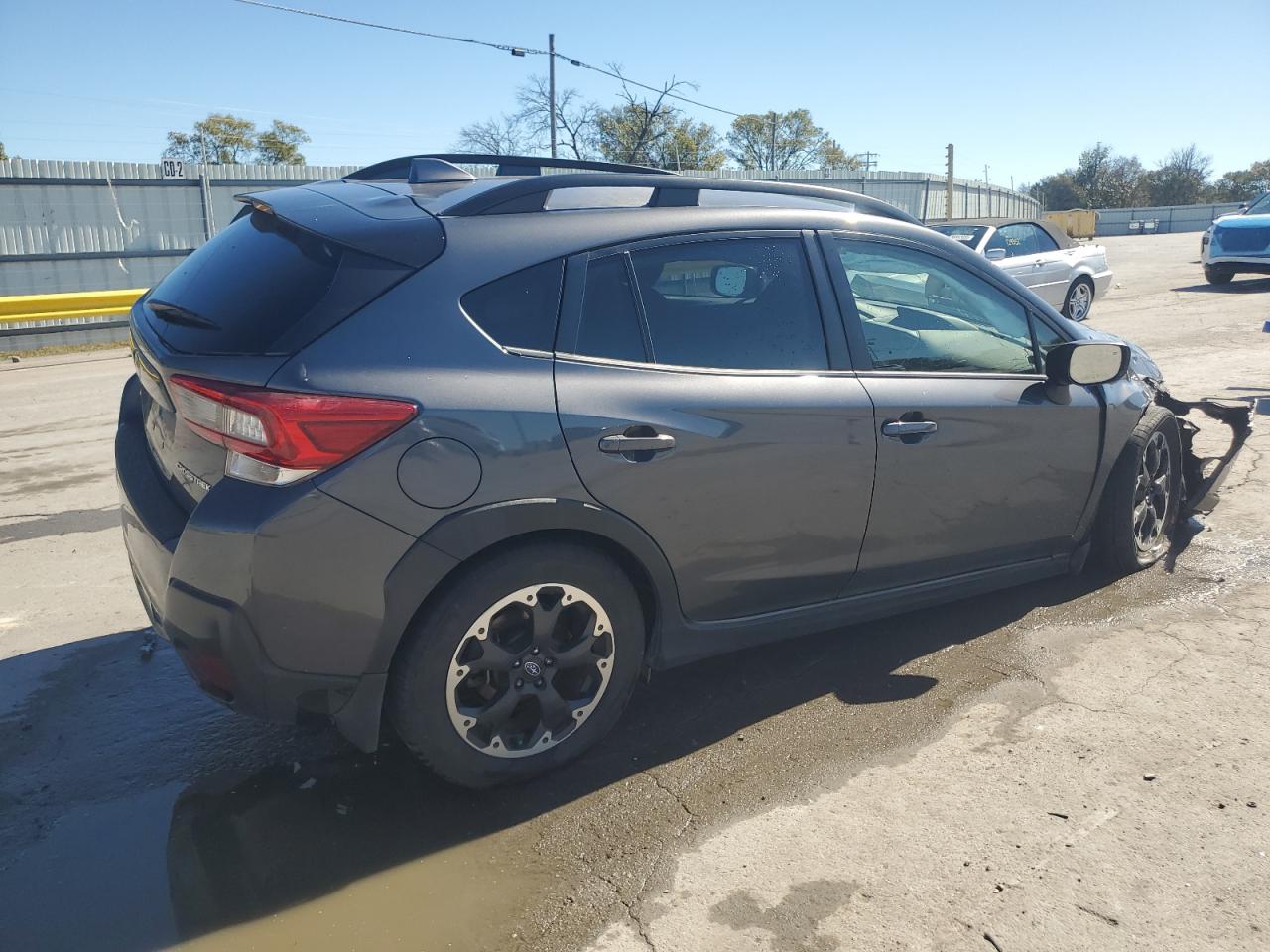 2021 Subaru Crosstrek Premium Gray vin: JF2GTAPC5M8364483