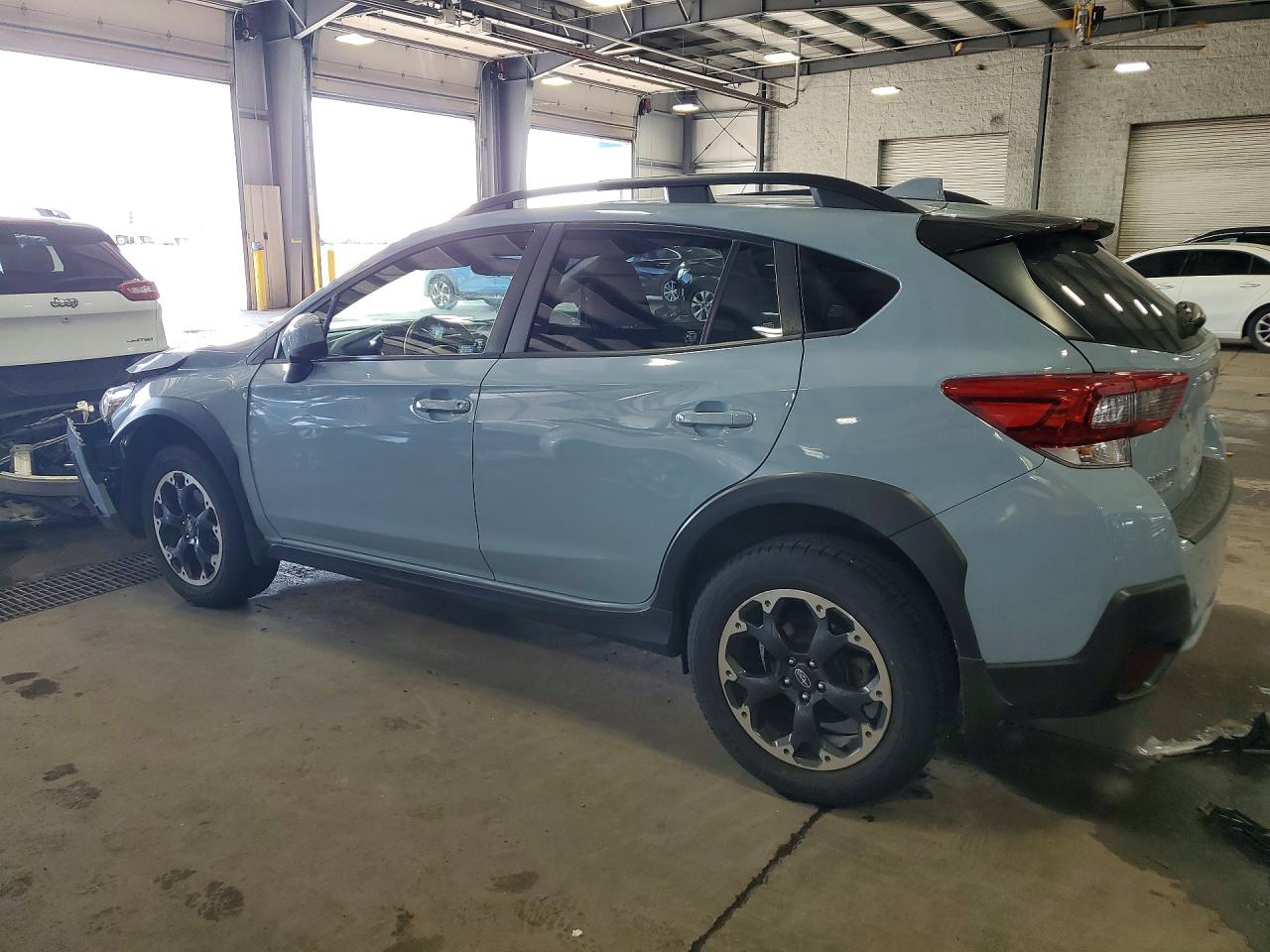 2022 Subaru Crosstrek Premium Blue vin: JF2GTAPC6N8226727