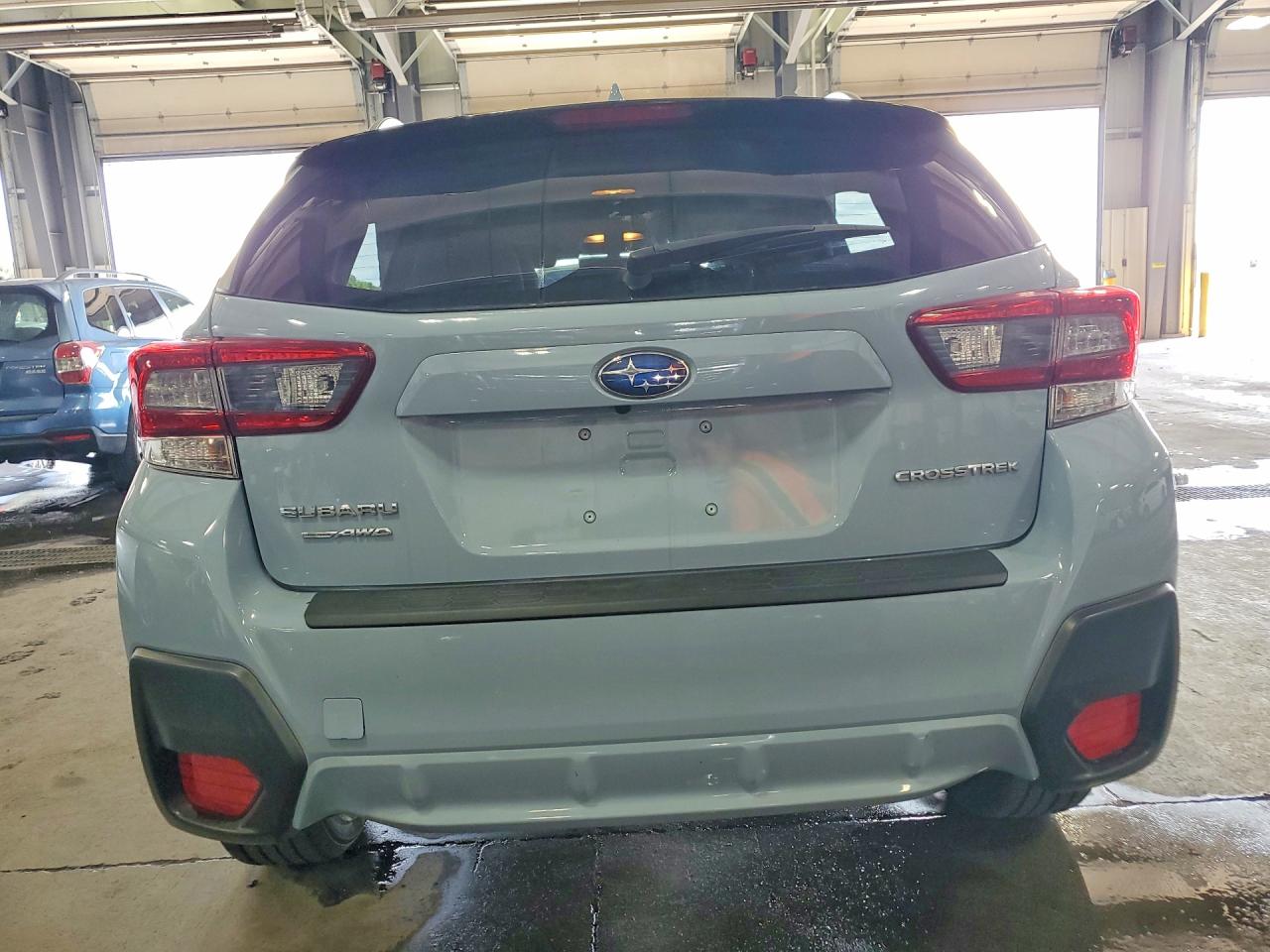 2022 Subaru Crosstrek Premium Blue vin: JF2GTAPC6N8226727