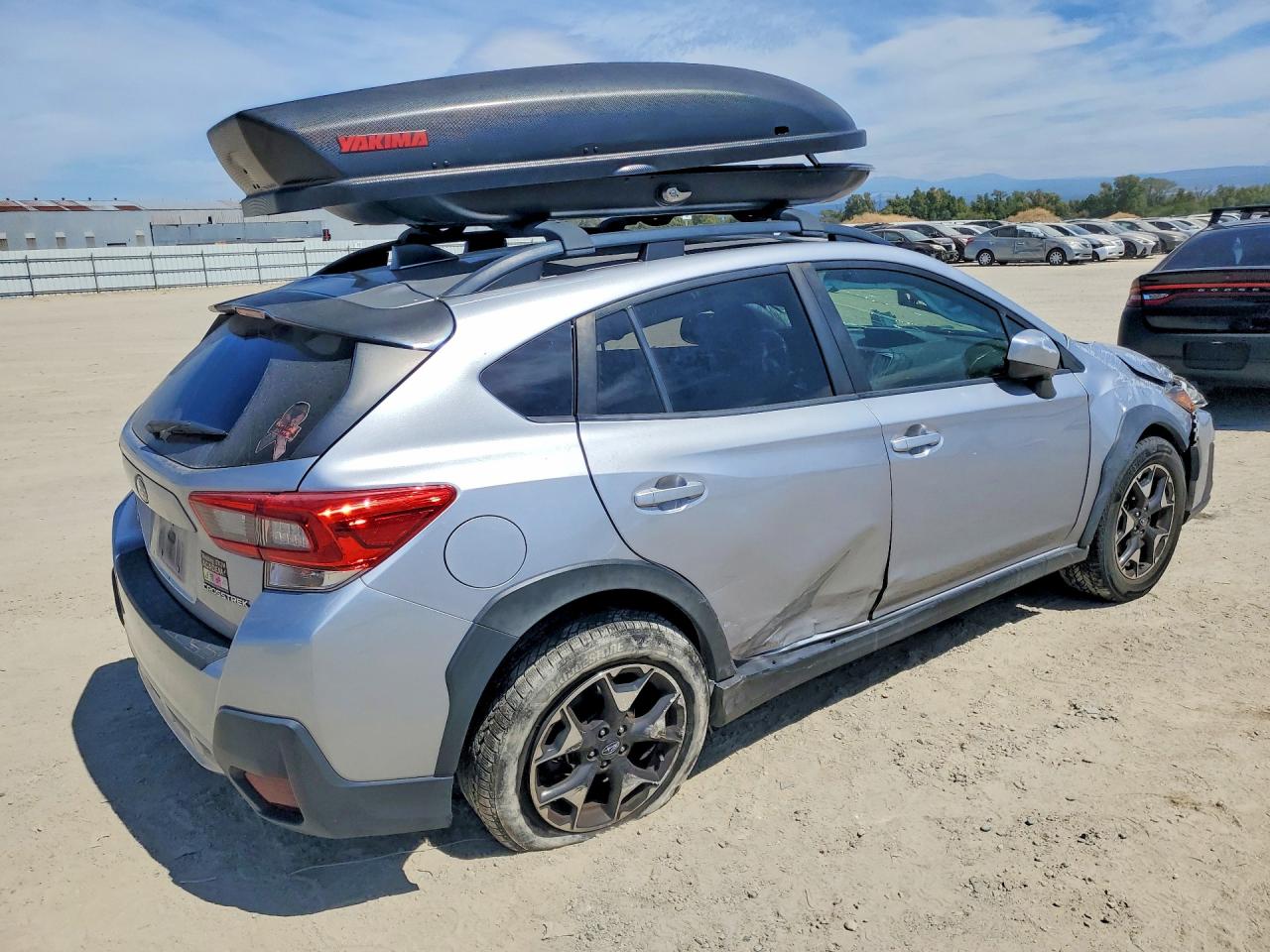 2020 Subaru Crosstrek Premium Silver vin: JF2GTAPC7L8258793