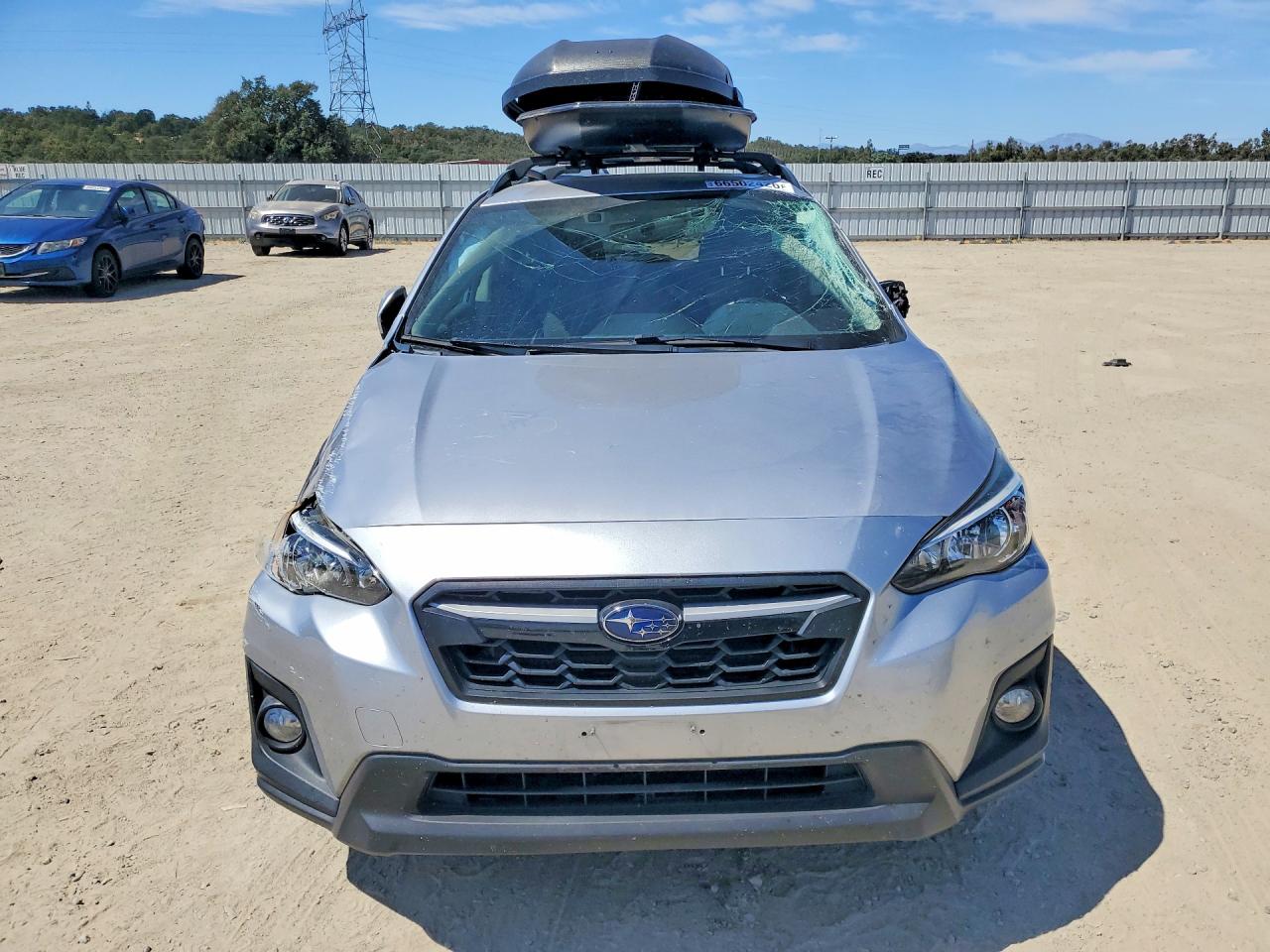 2020 Subaru Crosstrek Premium Silver vin: JF2GTAPC7L8258793