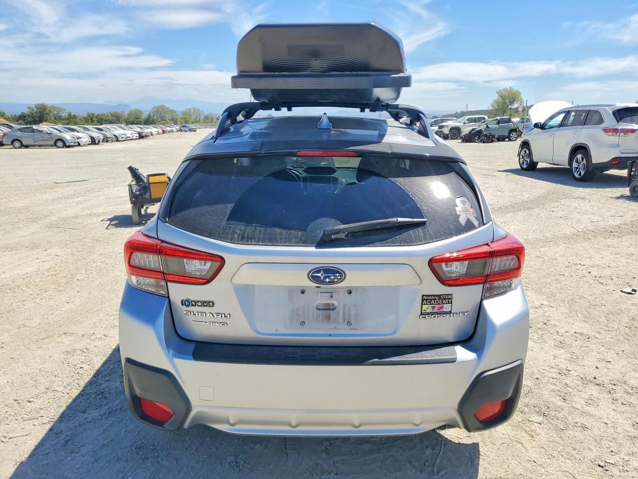 2020 Subaru Crosstrek Premium Silver vin: JF2GTAPC7L8258793