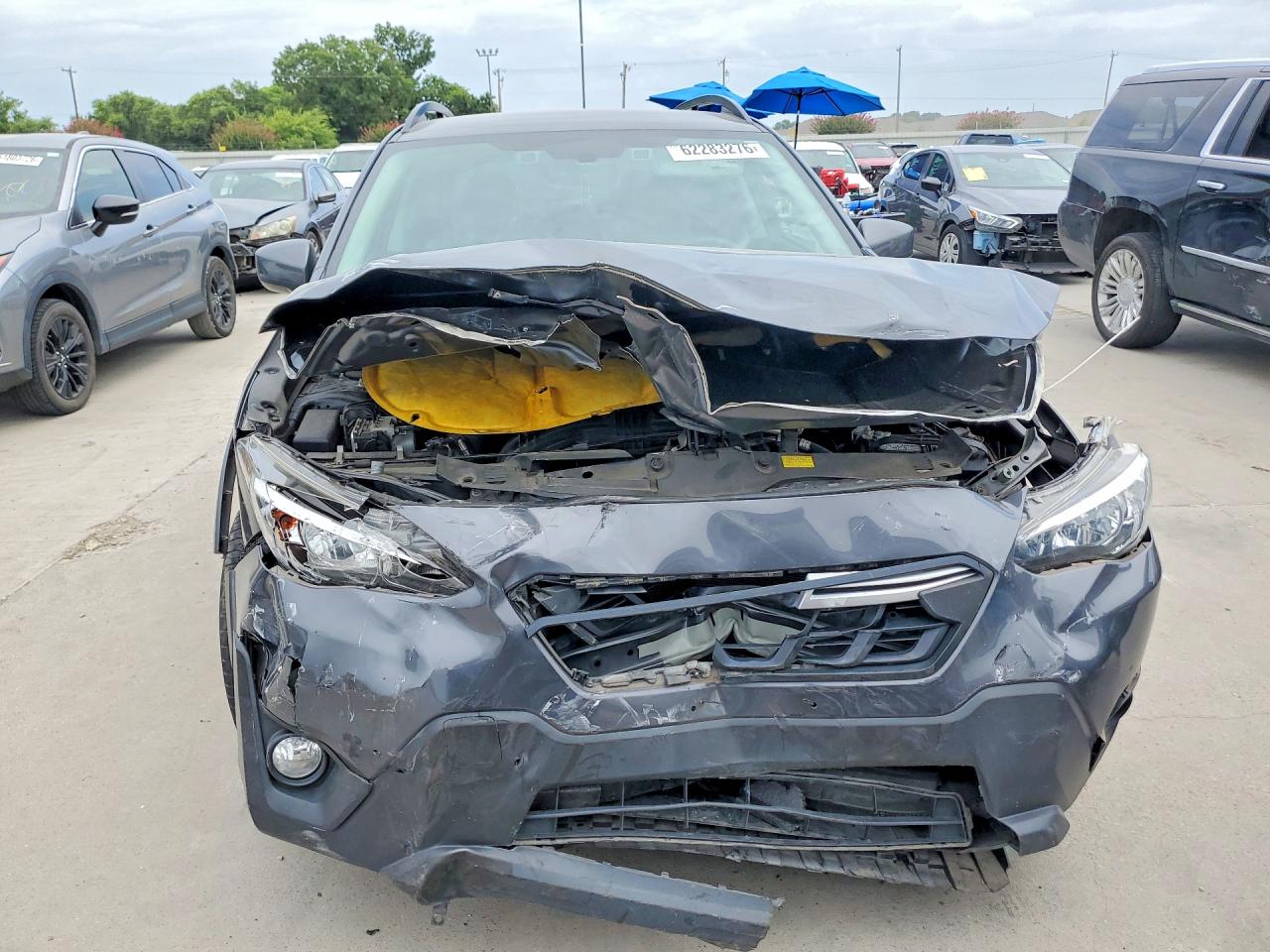 2021 Subaru Crosstrek Premium Gray vin: JF2GTAPC7M8209417