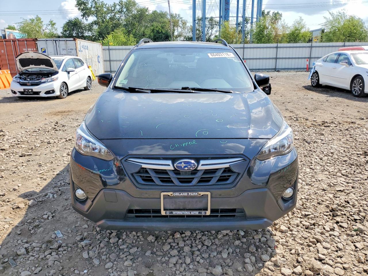 2021 Subaru Crosstrek Premium Black vin: JF2GTAPC8M8210186