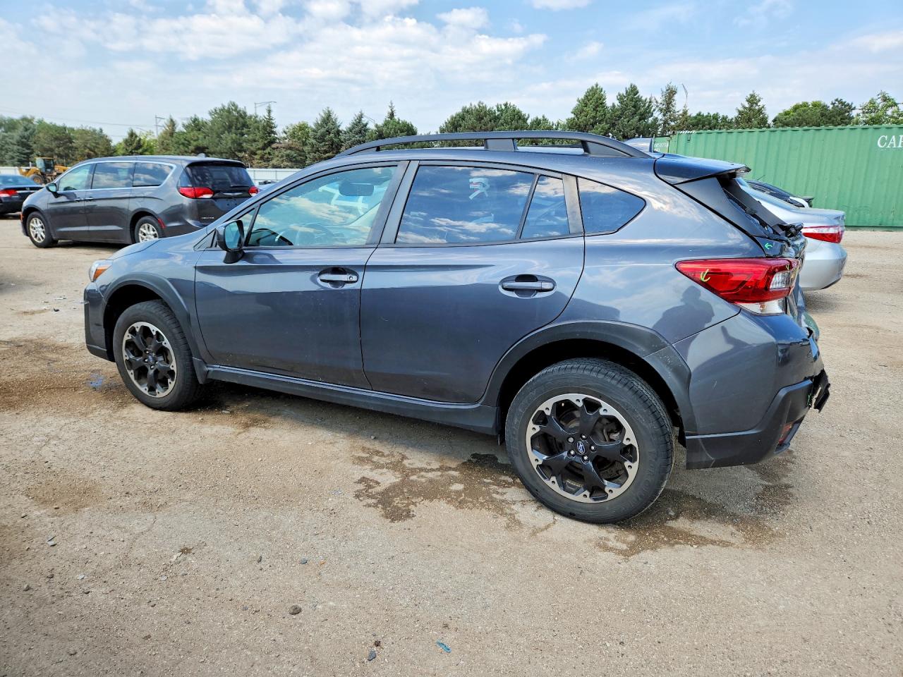 2023 Subaru Crosstrek Premium Gray vin: JF2GTAPC8P8278203