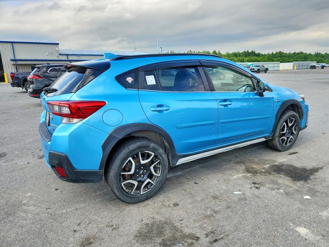 2020 Subaru Crosstrek Limited Blue vin: JF2GTDNC0LH253973