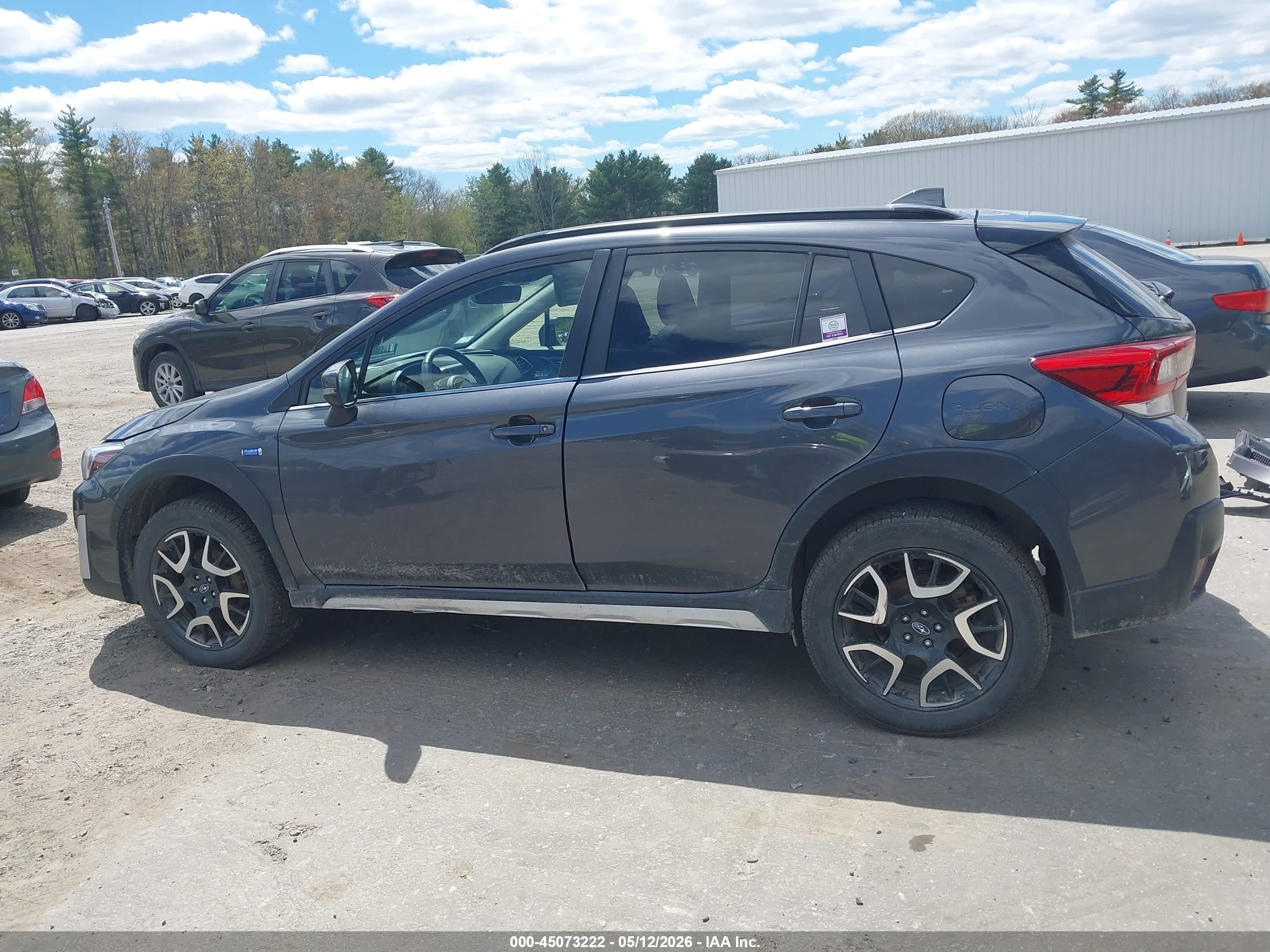 2023 Subaru Crosstrek Hybrid Gray vin: JF2GTDNC4PH290112