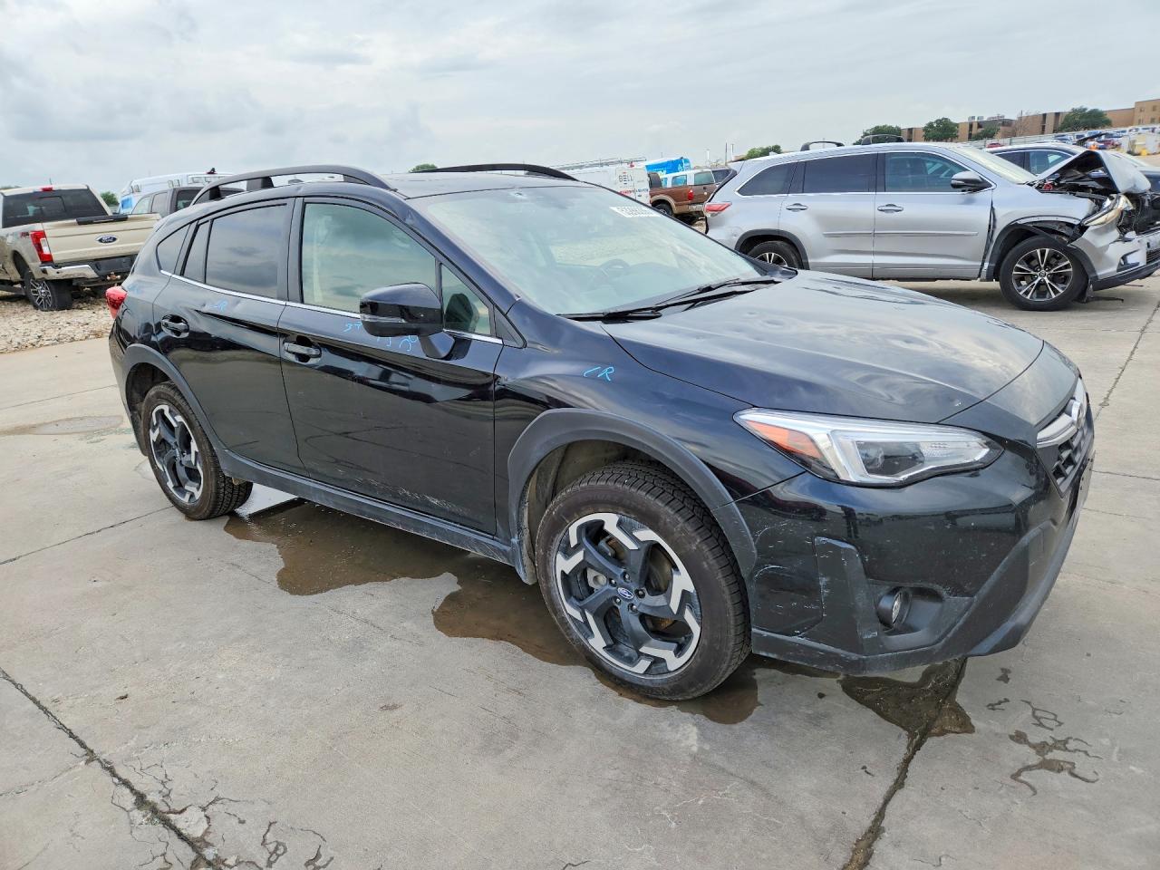 2021 Subaru Crosstrek Limited Black vin: JF2GTHMC2M8262913