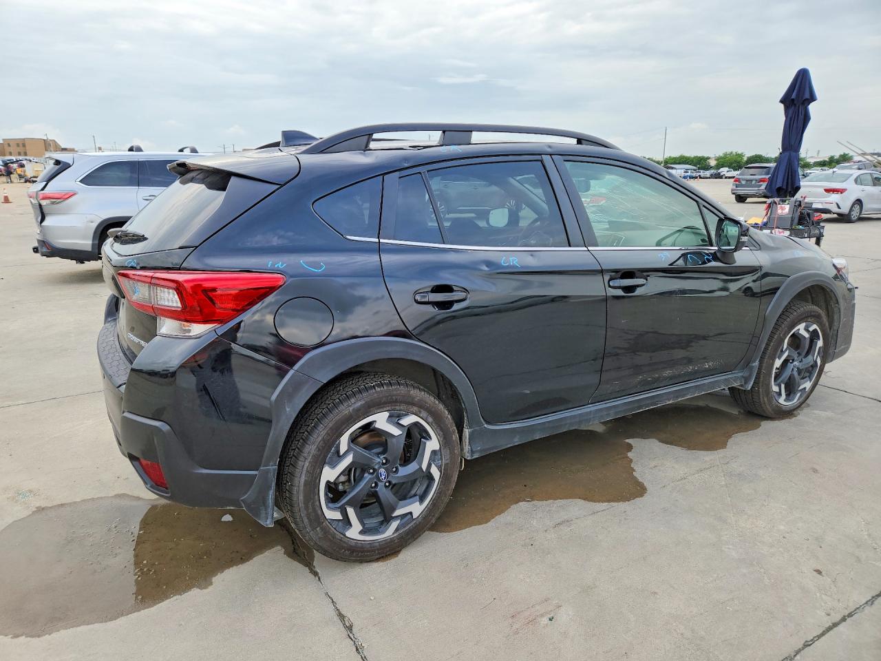 2021 Subaru Crosstrek Limited Black vin: JF2GTHMC2M8262913