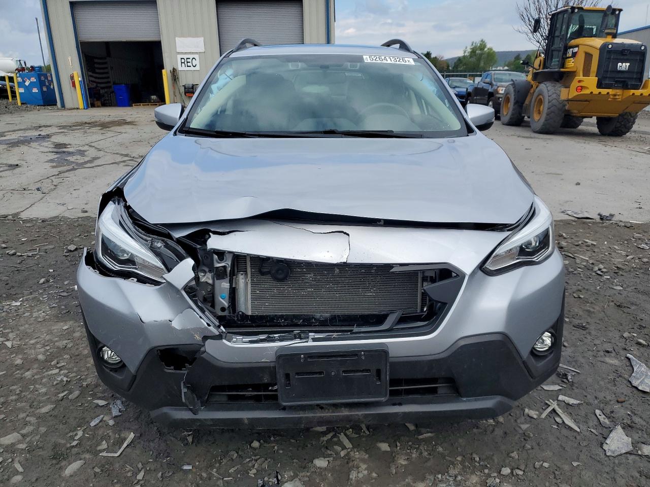 2023 Subaru Crosstrek Limited Silver vin: JF2GTHMC2P8326470