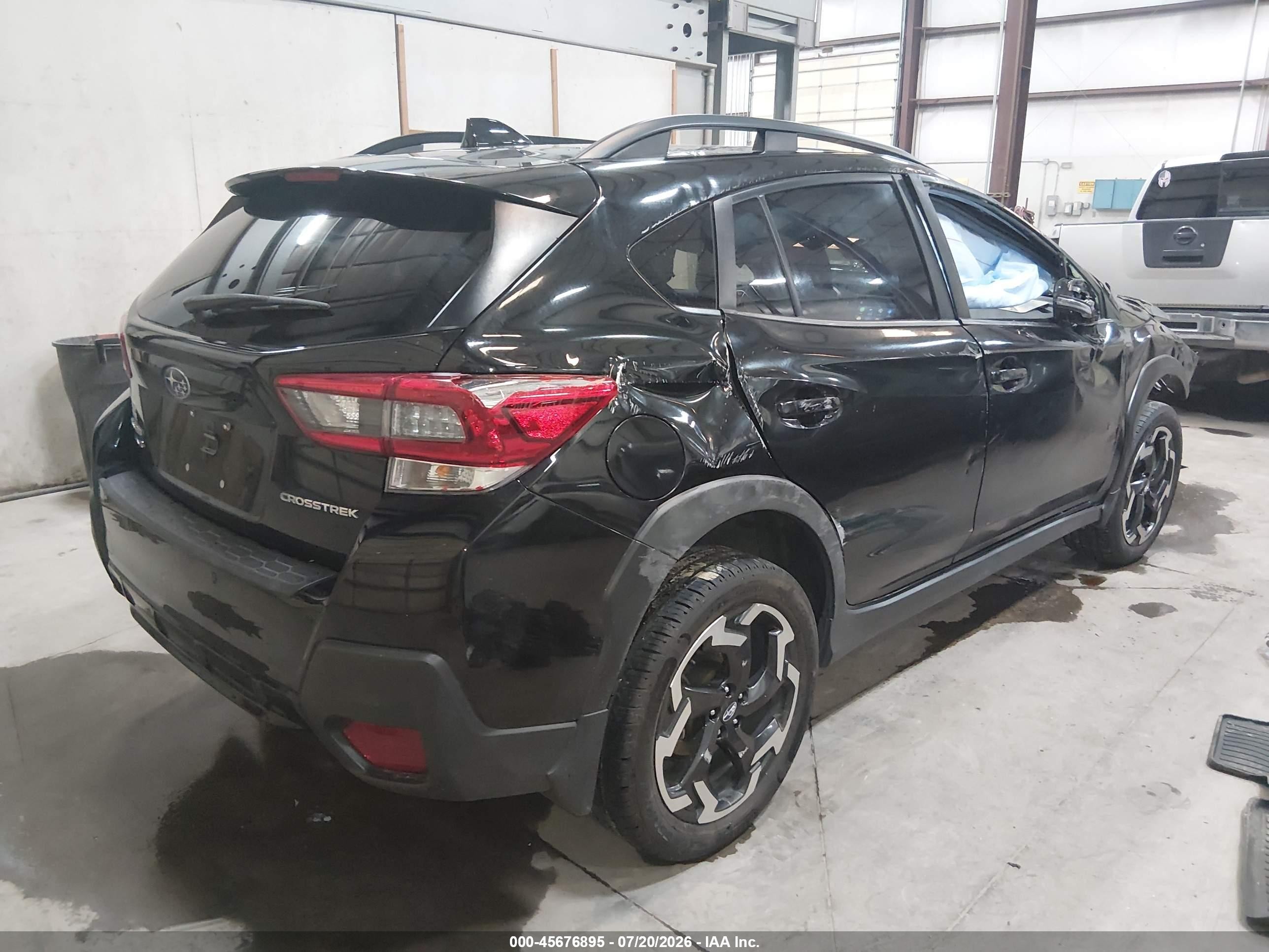 2023 Subaru Crosstrek Limited Black vin: JF2GTHMC2PH229348