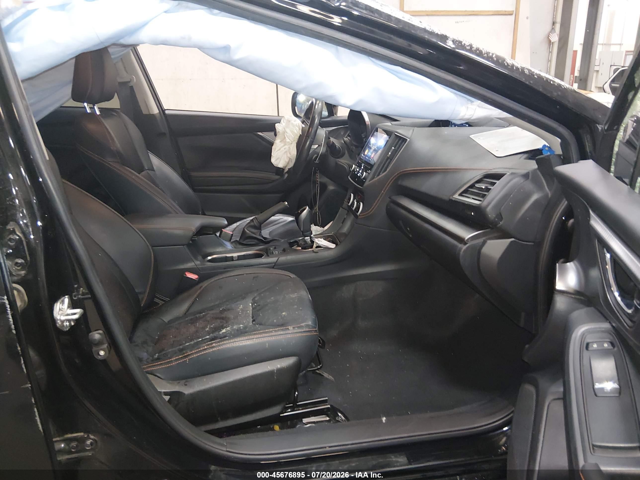 2023 Subaru Crosstrek Limited Black vin: JF2GTHMC2PH229348