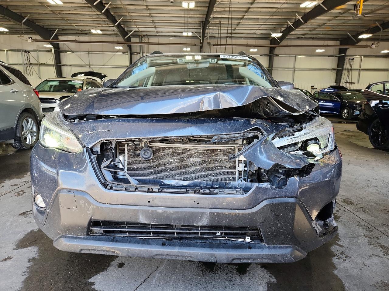 2021 Subaru Crosstrek Limited Gray vin: JF2GTHMC3M8363622