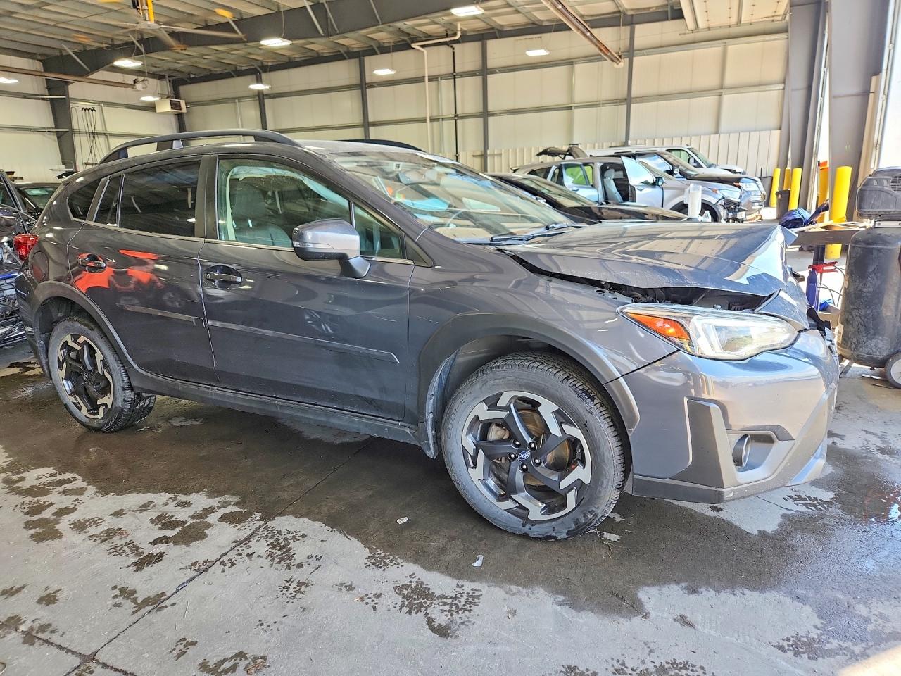 2021 Subaru Crosstrek Limited Gray vin: JF2GTHMC3M8363622