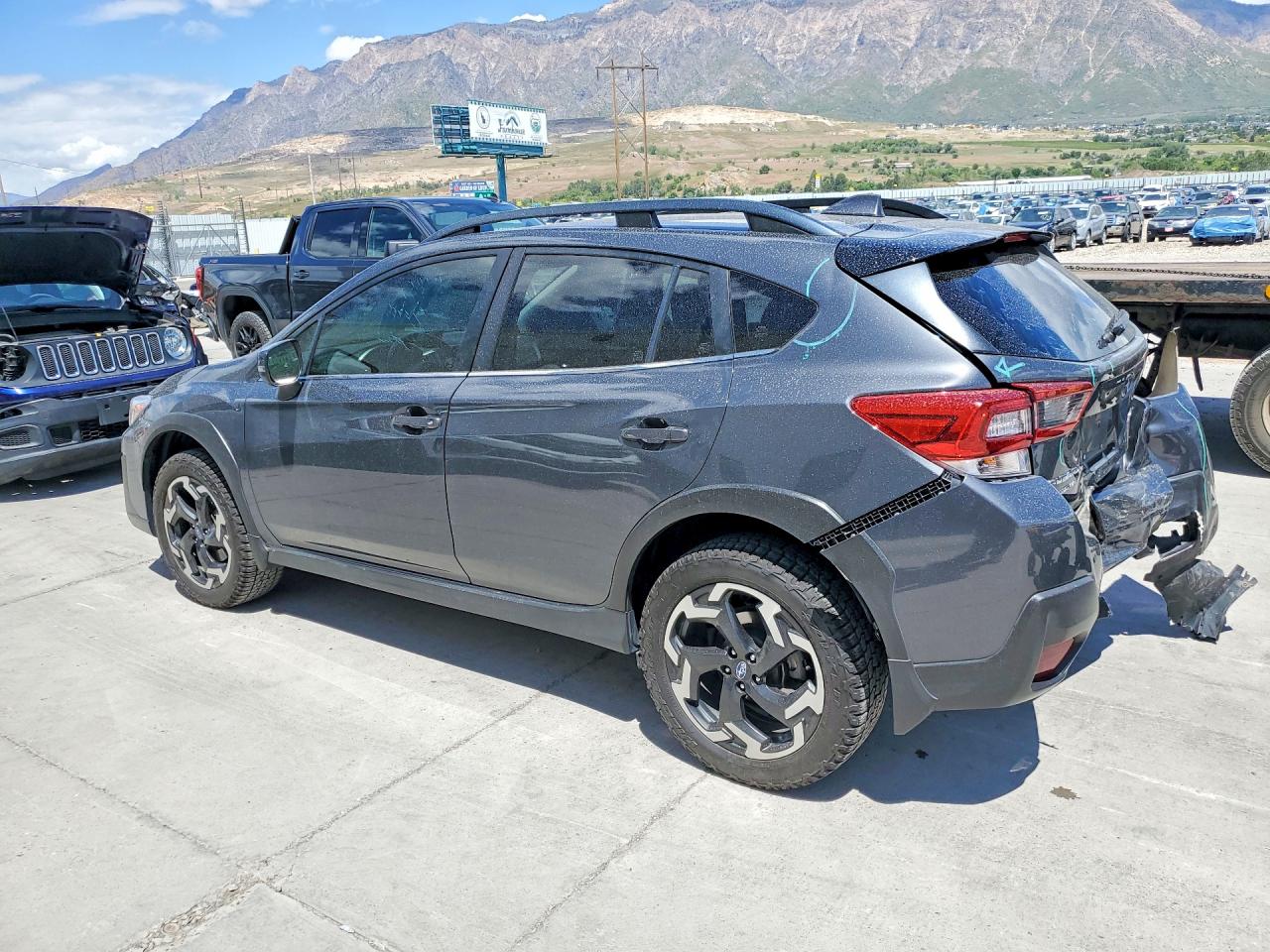 2021 Subaru Crosstrek Limited Gray vin: JF2GTHMC4MH304532