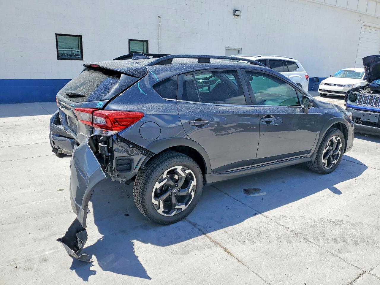 2021 Subaru Crosstrek Limited Gray vin: JF2GTHMC4MH304532